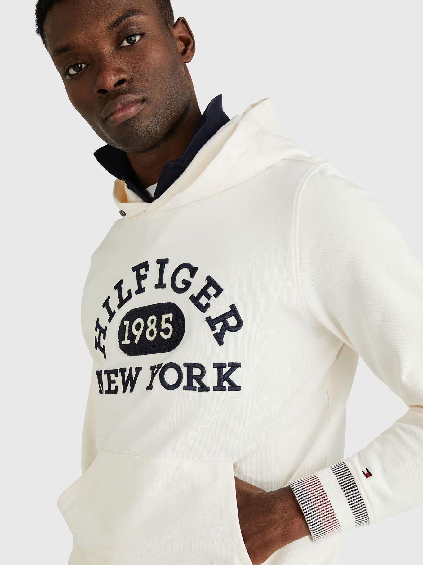 Polerón Hoodie Monotype Blanco Tommy Hilfiger-3