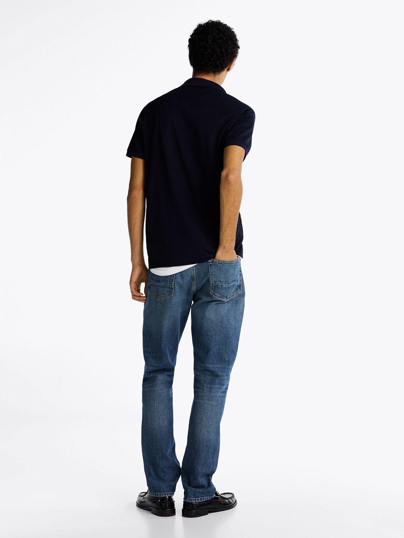 Polo Icon Graphic Regular Fit Azul Tommy Hilfiger-2