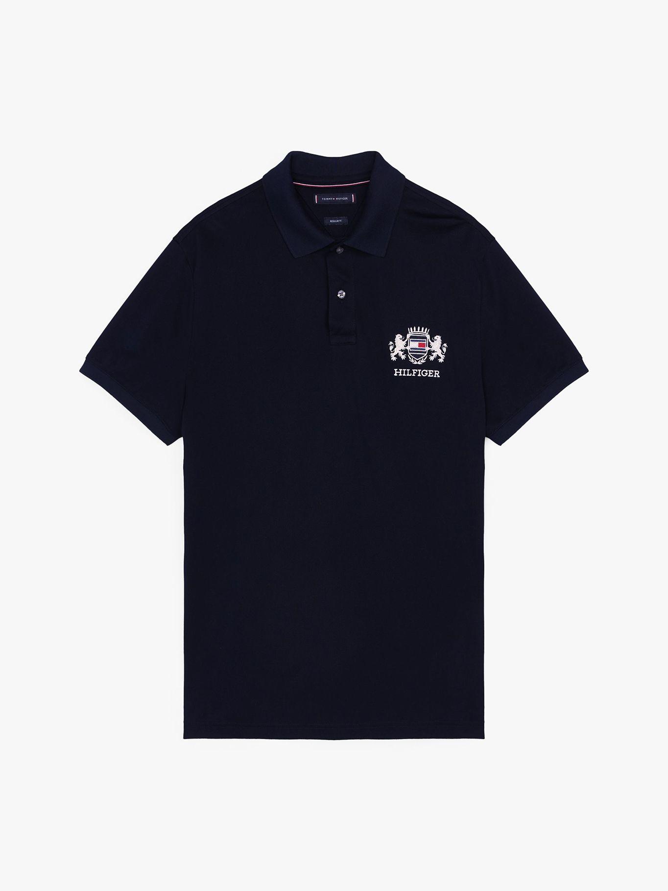 Polo Icon Graphic Regular Fit Azul Tommy Hilfiger-4