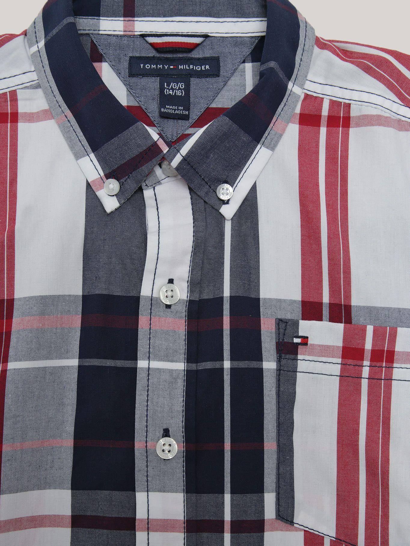 Camisa Niño Estampado Cuadros Multicolor Tommy Hilfiger-2