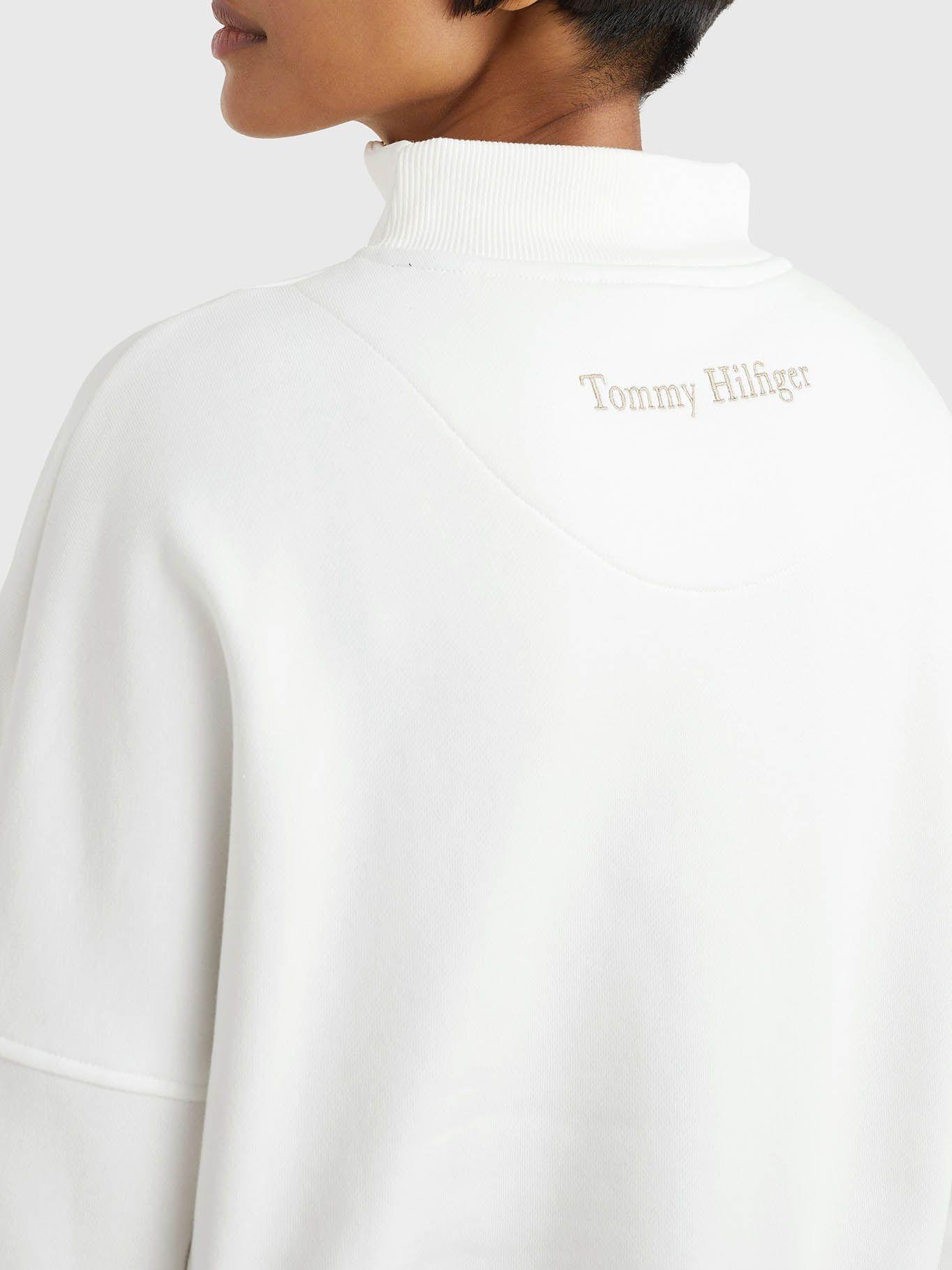 Polerón Heritage Con Cierre Blanco Tommy Hilfiger-3
