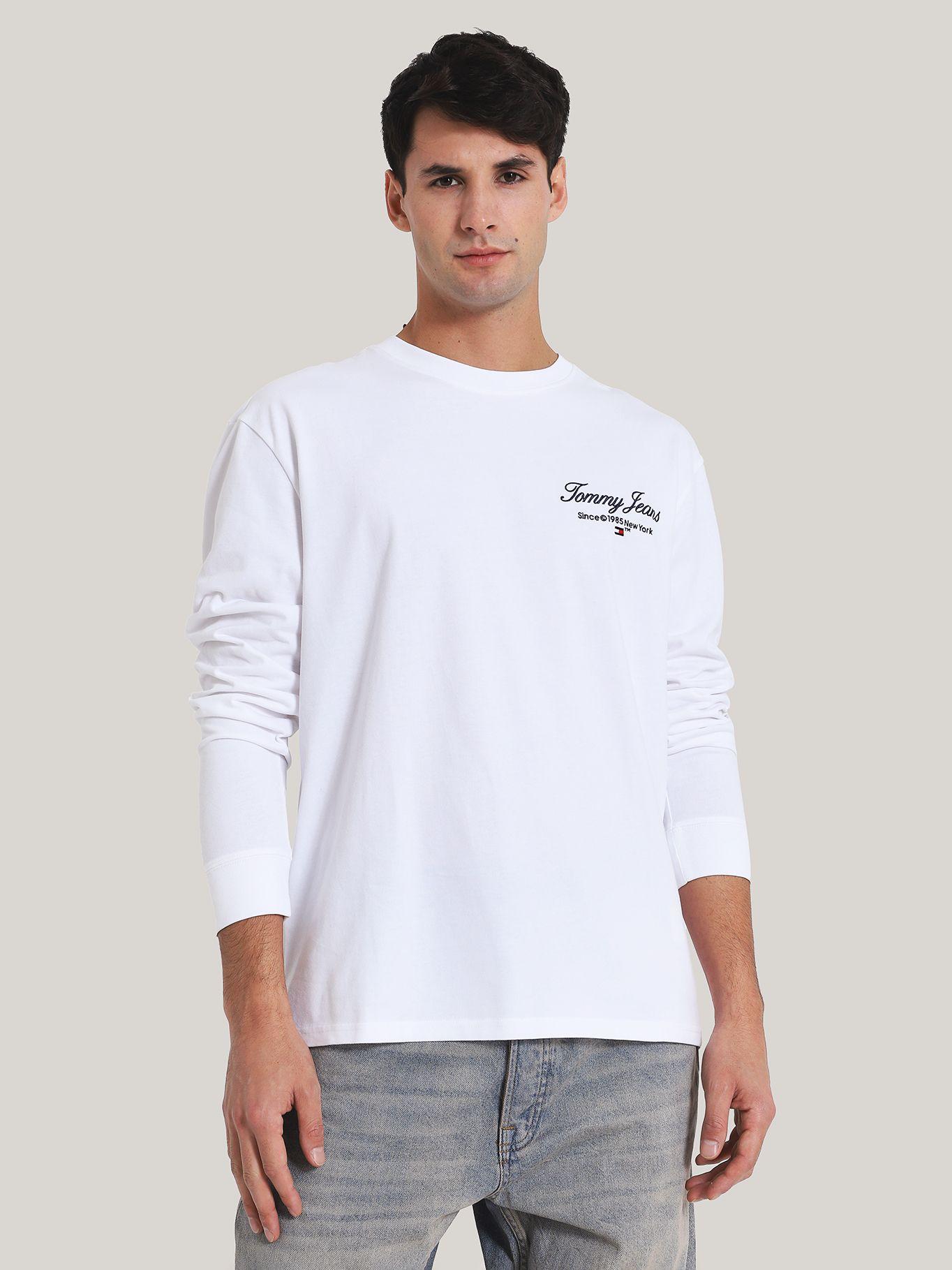POLERA REGULAR FIT LUXE LOGO Blanco Tommy Hilfiger-0