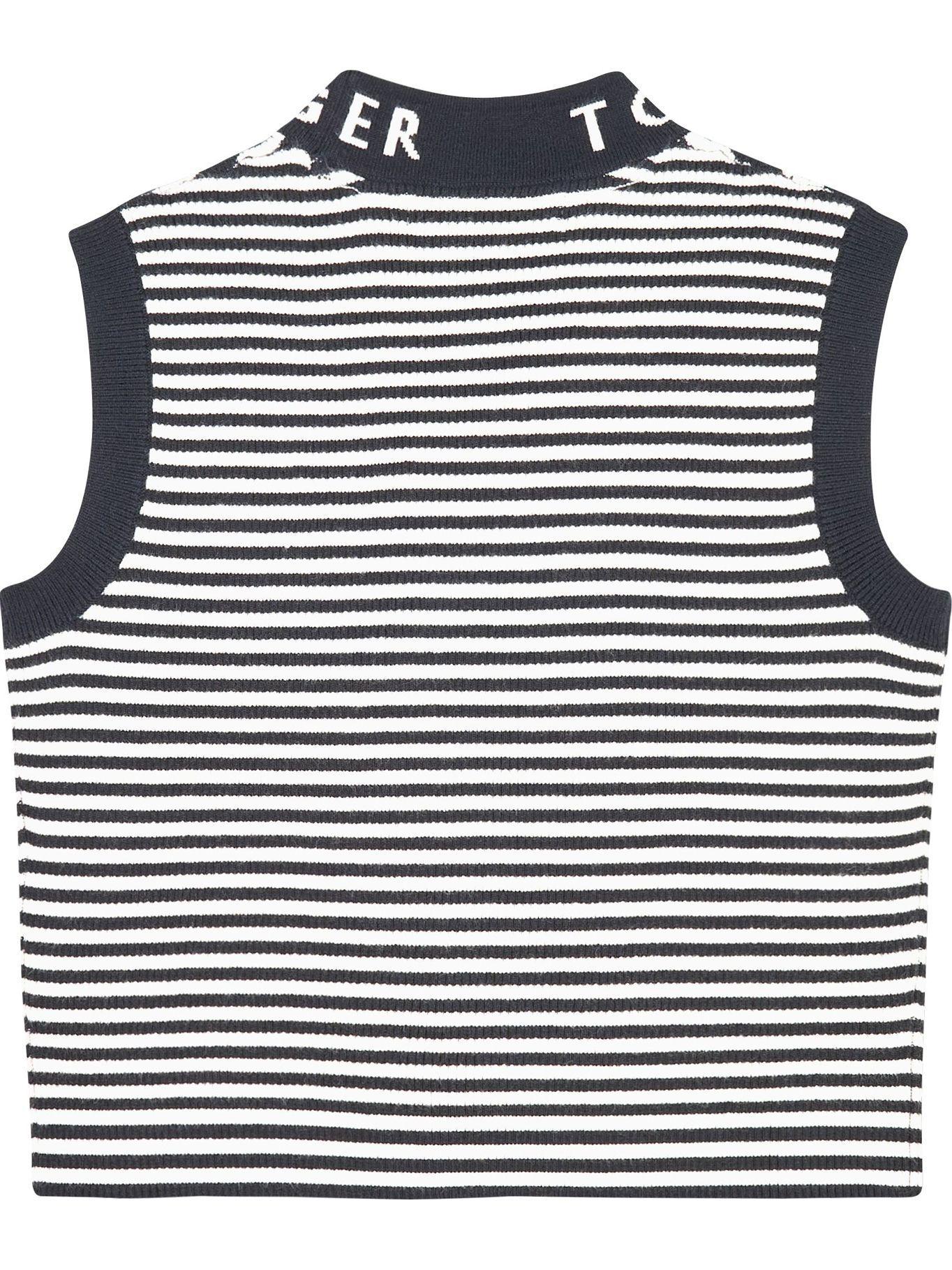 Sweater Sin Mangas Con Logo Azul Tommy Hilfiger-1