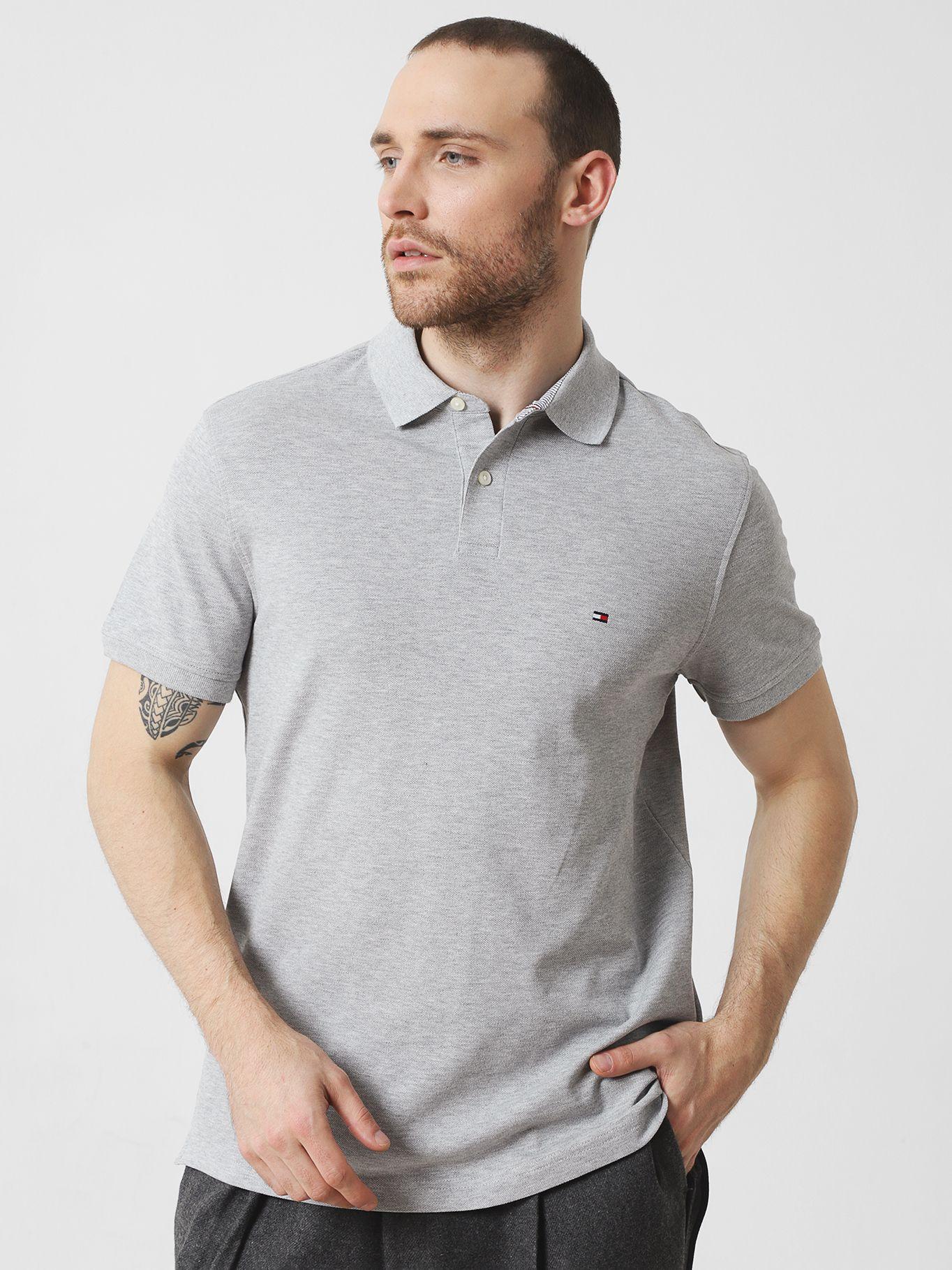Polo Im 1985 Regular Fit Gris Tommy Hilfiger-0
