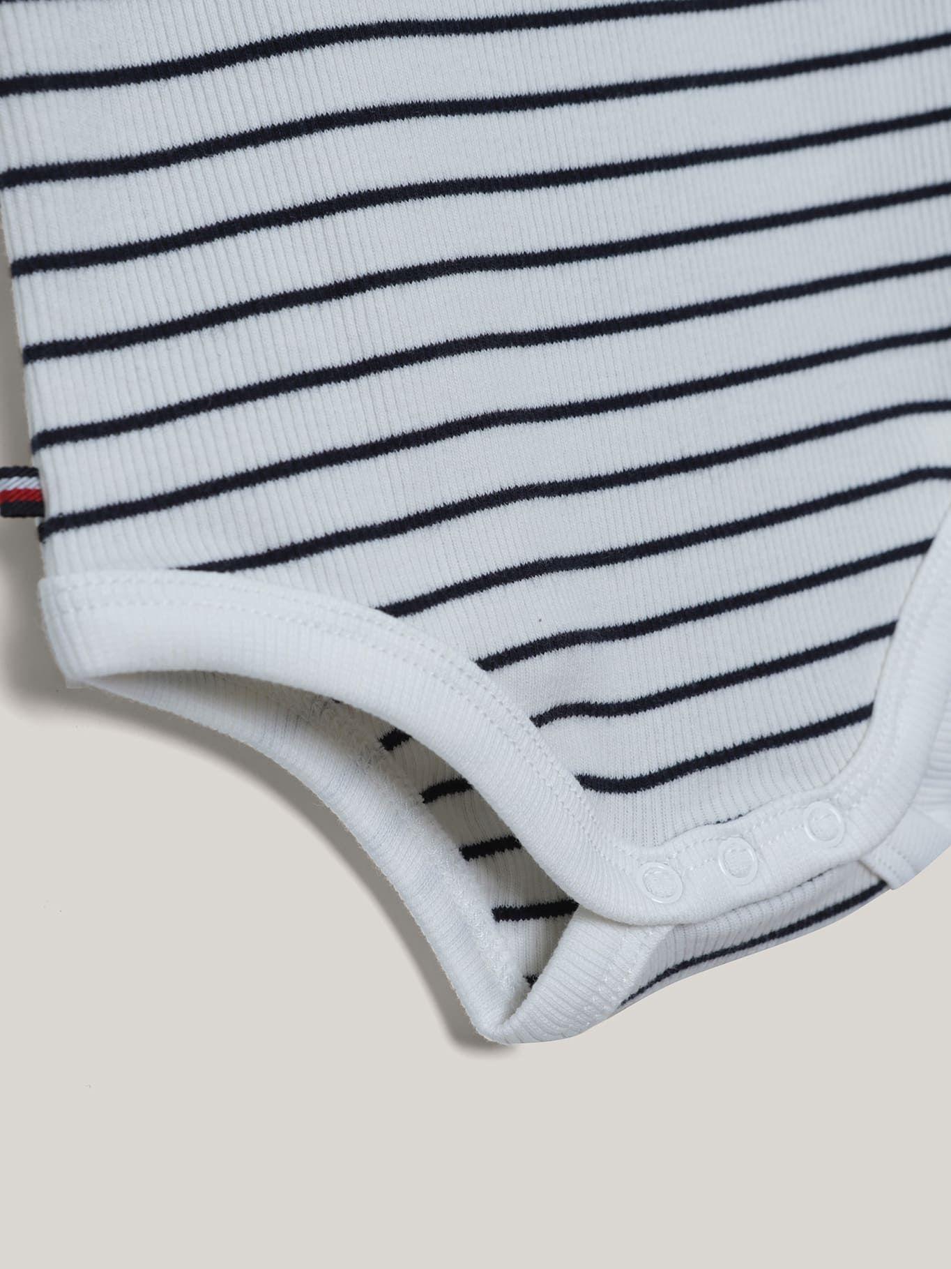 Set De 3 Piezas Para Bebe Blanco Tommy Hilfiger-2