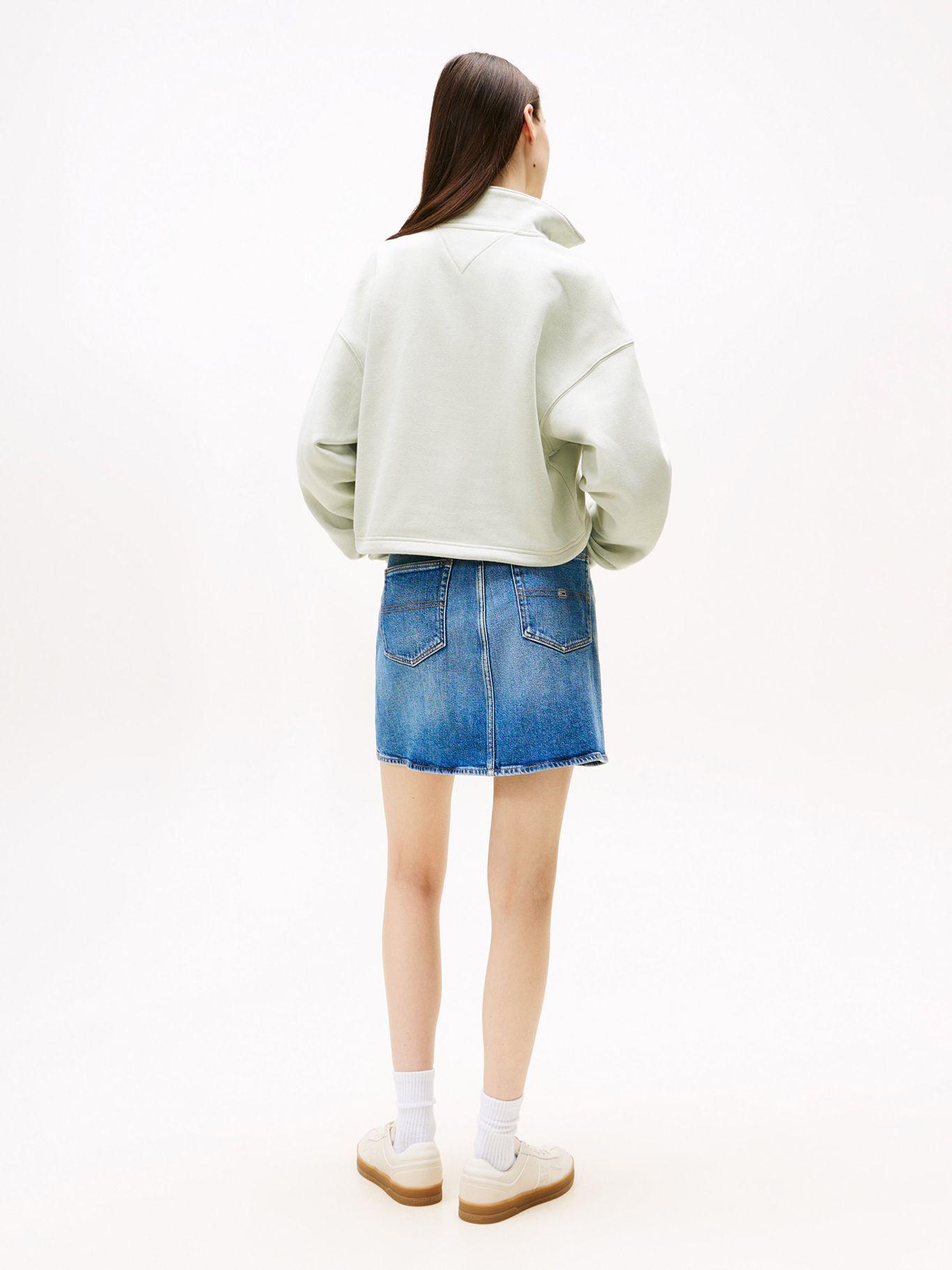 Polerón Relaxed Cropped  Cremallera Ver M1C Tommy Jeans-2