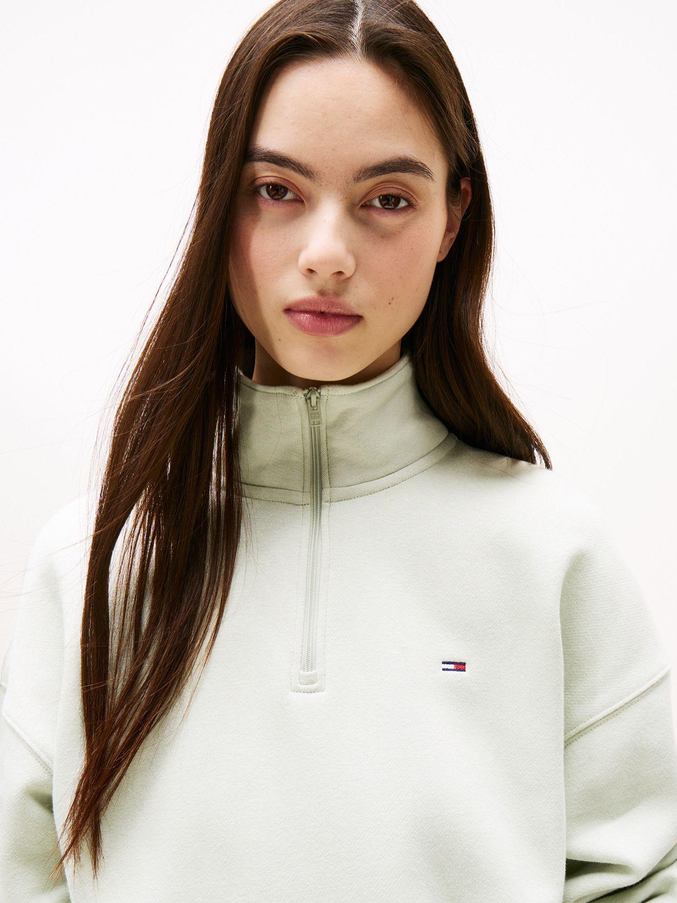 Polerón Relaxed Cropped  Cremallera Ver M1C Tommy Jeans-3