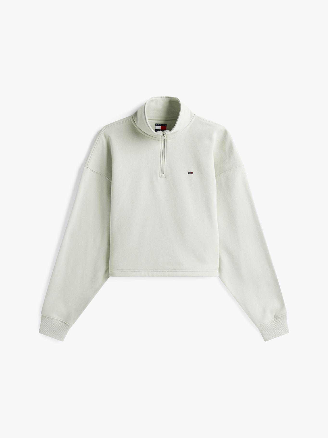 Polerón Relaxed Cropped  Cremallera Ver M1C Tommy Jeans-4