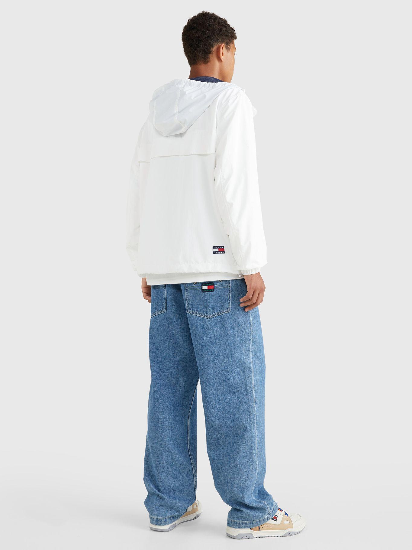 Cortaviento Chicago Classic Blanco Tommy Jeans-2