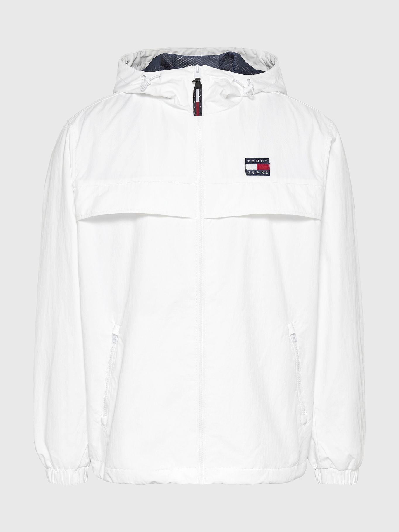 Cortaviento Chicago Classic Blanco Tommy Jeans-4