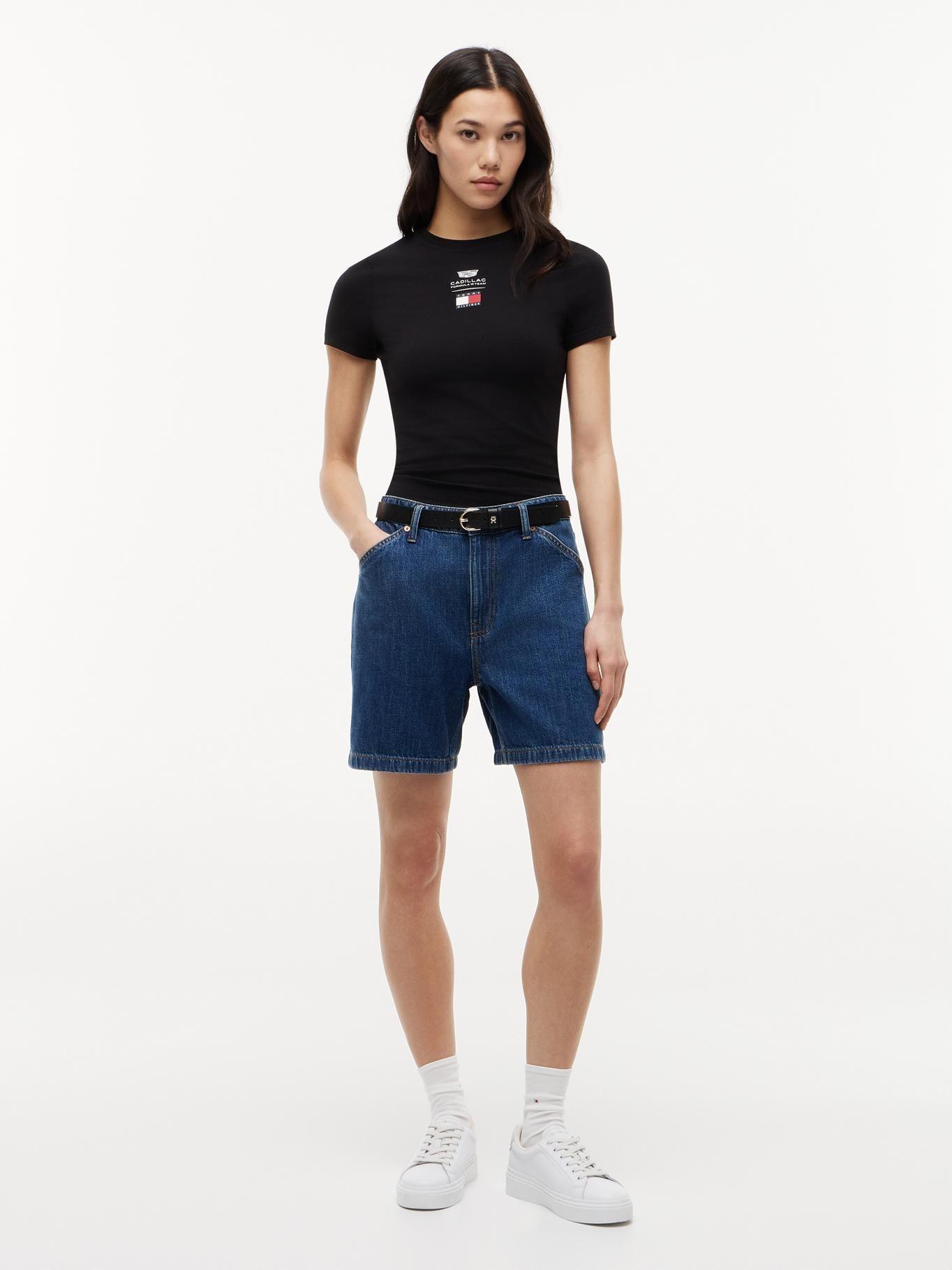 Polera TH x Cadillac F 1 Slim Negro Tommy Hilfiger-1