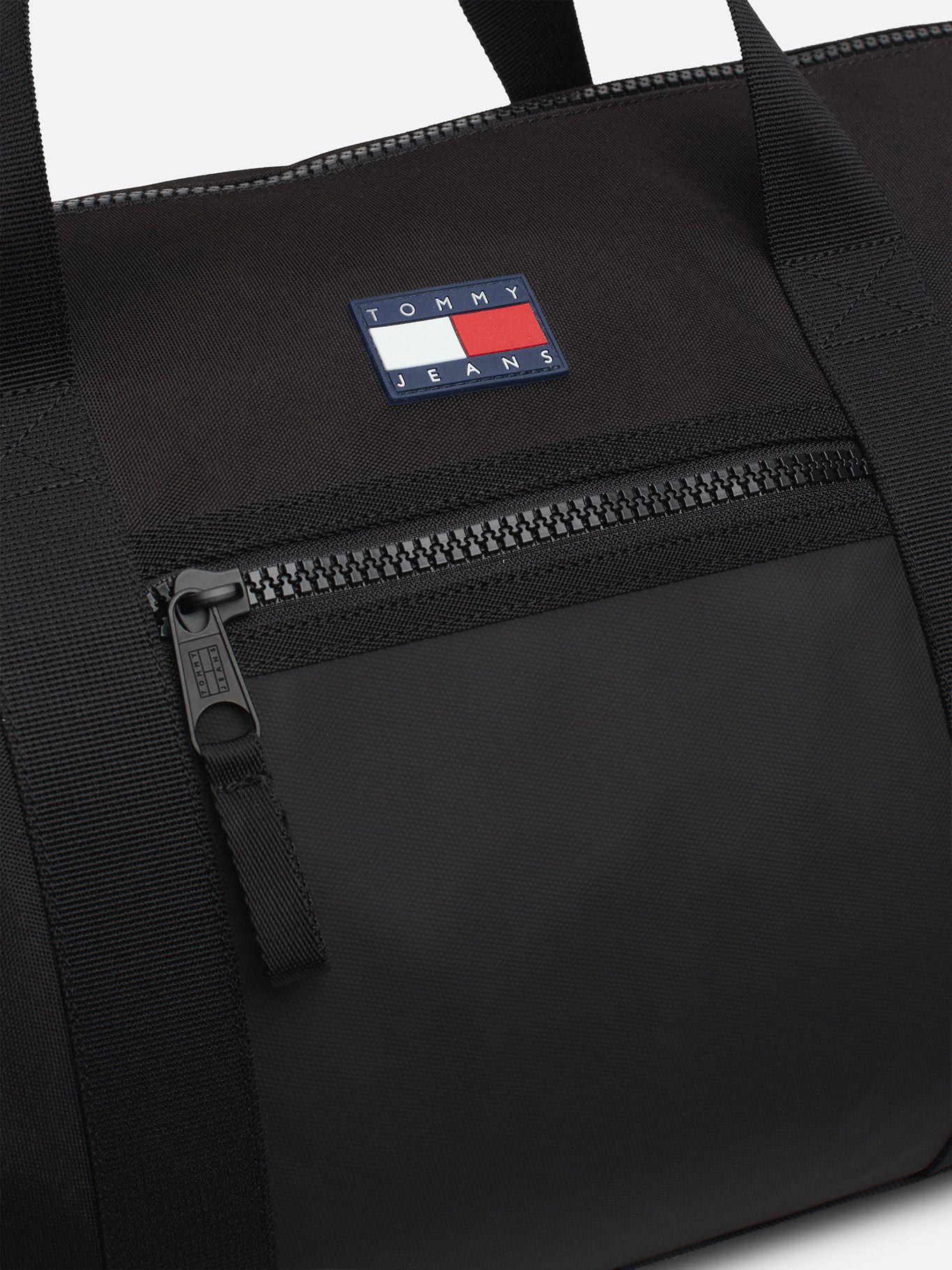Bolso Duffle Freshman Negro Tommy Hilfiger-2