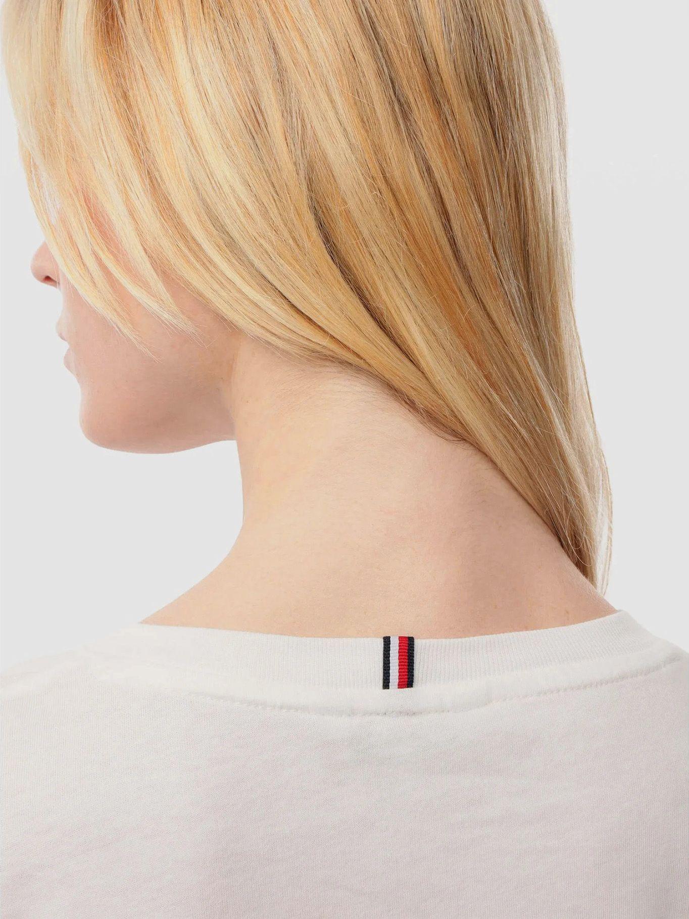 Polera Logo Gráfico Regular  Blanco 01W Tommy Hilfiger-4