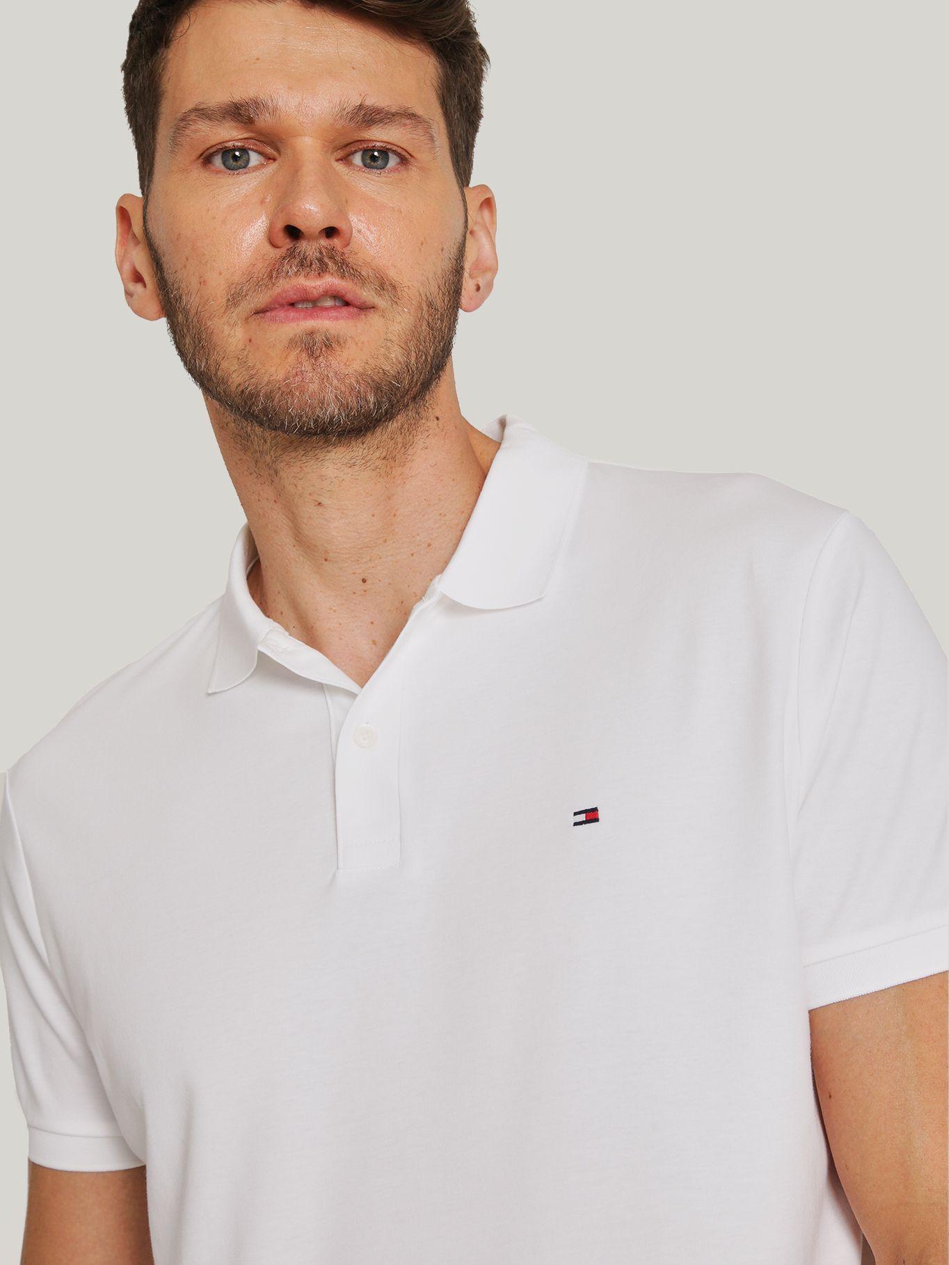 Polo Essential Liquid Cotton Gris Tommy Hilfiger-3