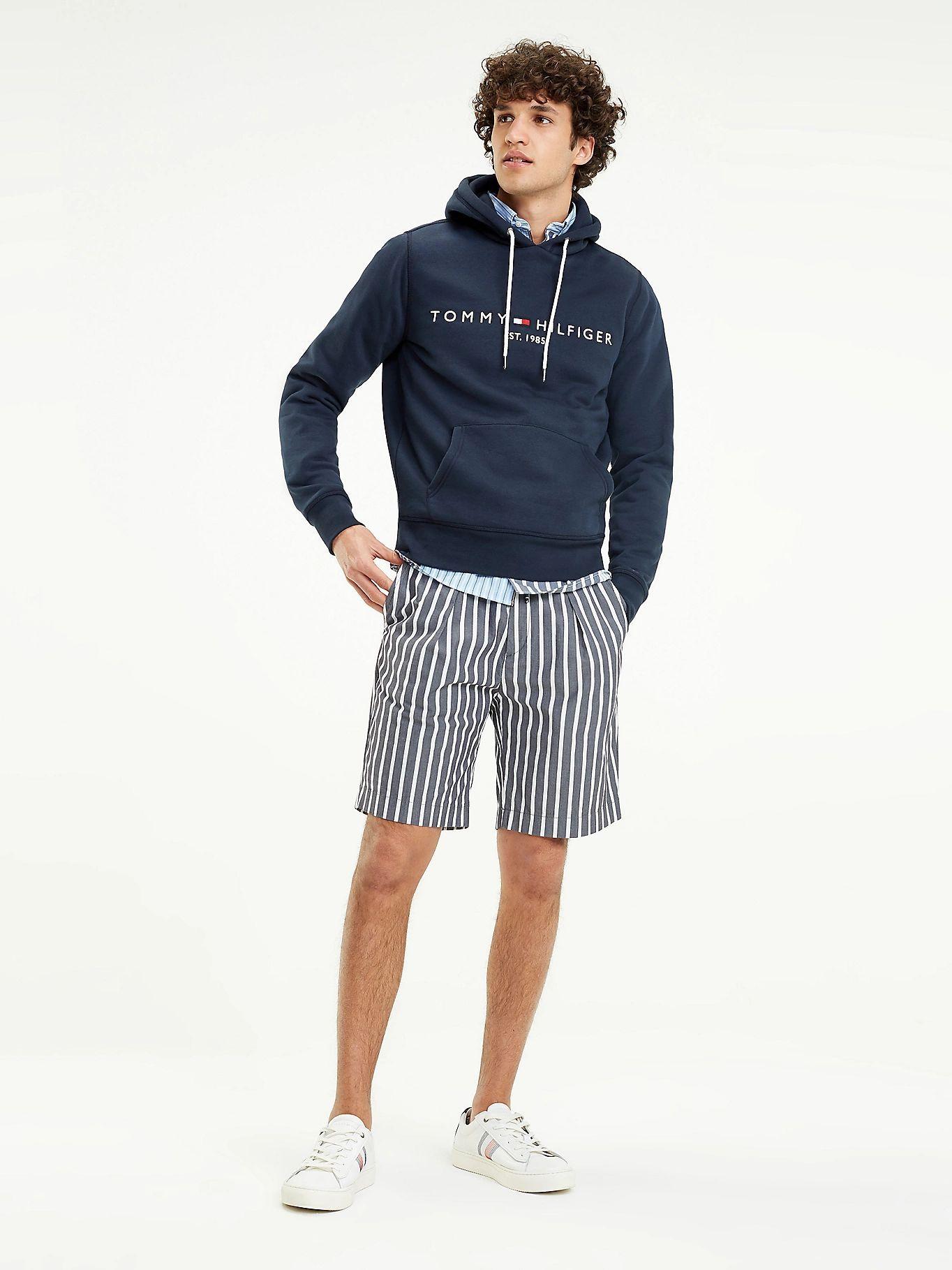 Polerón Hoodie Core Logo Azul Tommy Hilfiger-3