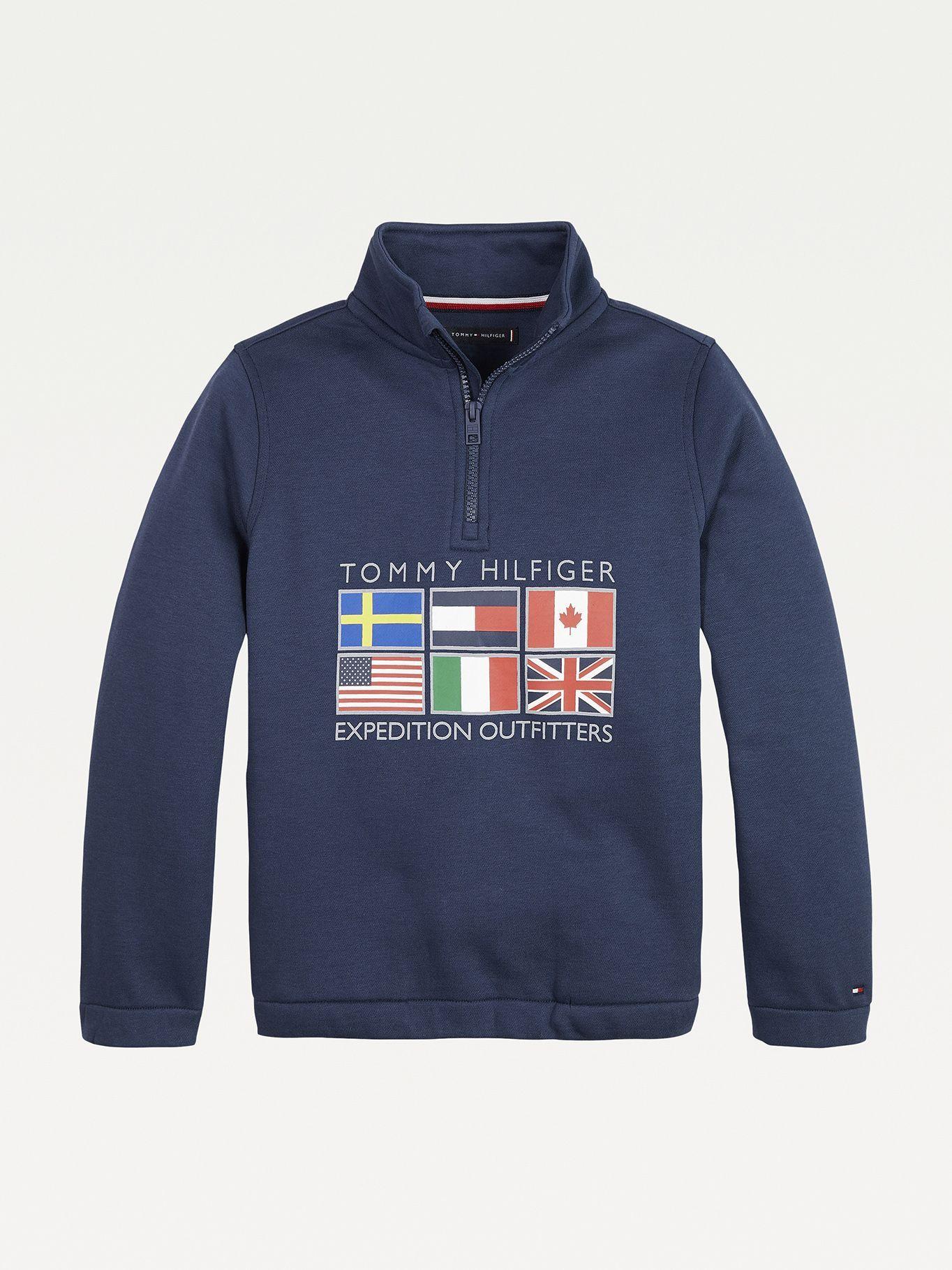 Polerón Reflective Azul Tommy Hilfiger F2-0