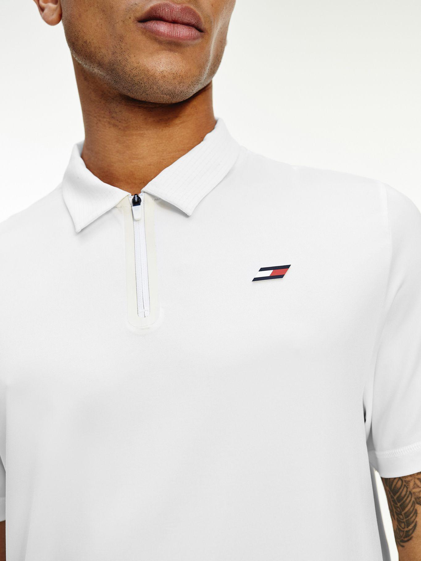 Polo Mesh Training Blanco Tommy Hilfiger-2
