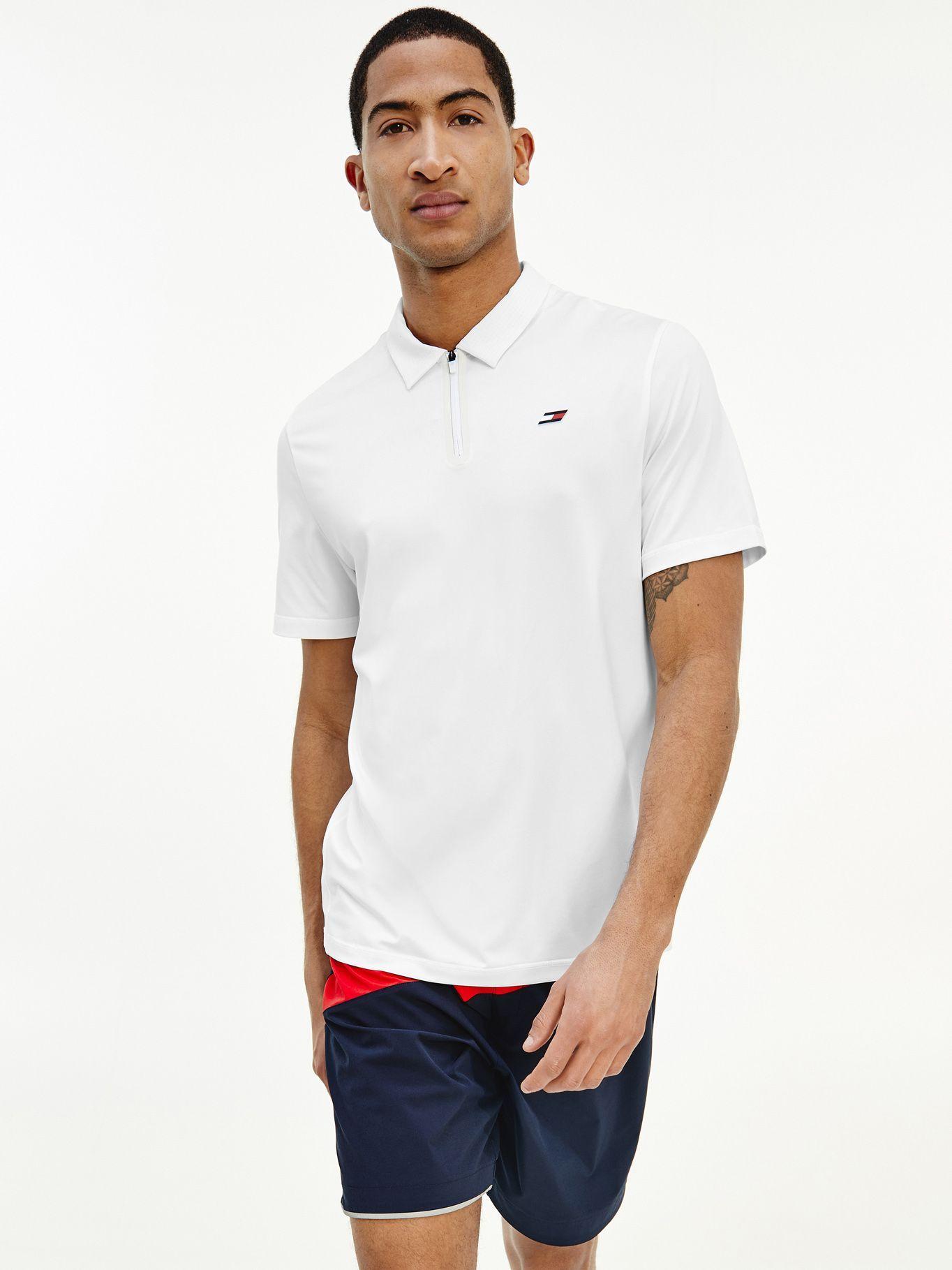 Polo Mesh Training Blanco Tommy Hilfiger-0