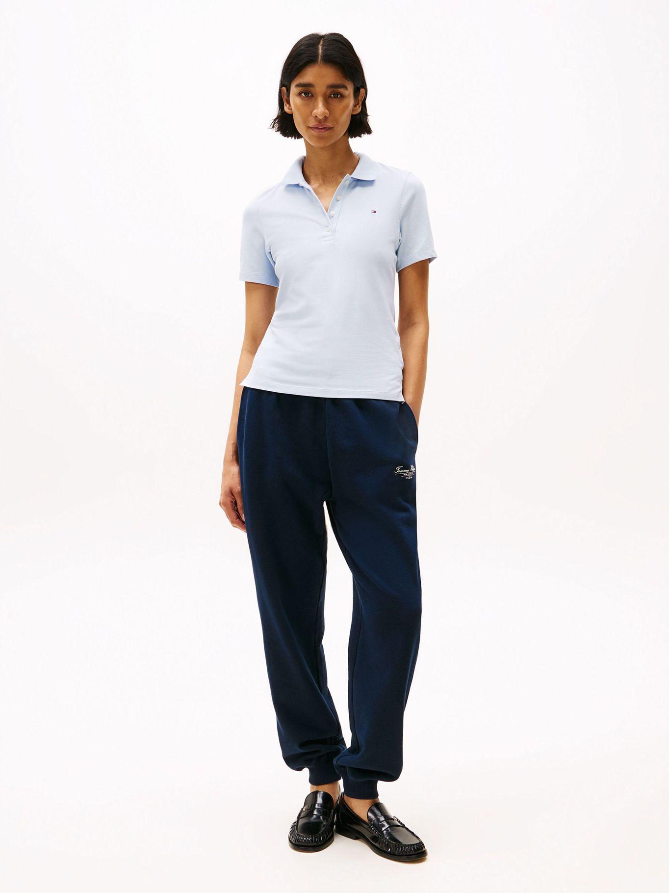 Polo 1985 Collection Slim C1O Celeste Tommy Hilfiger-1