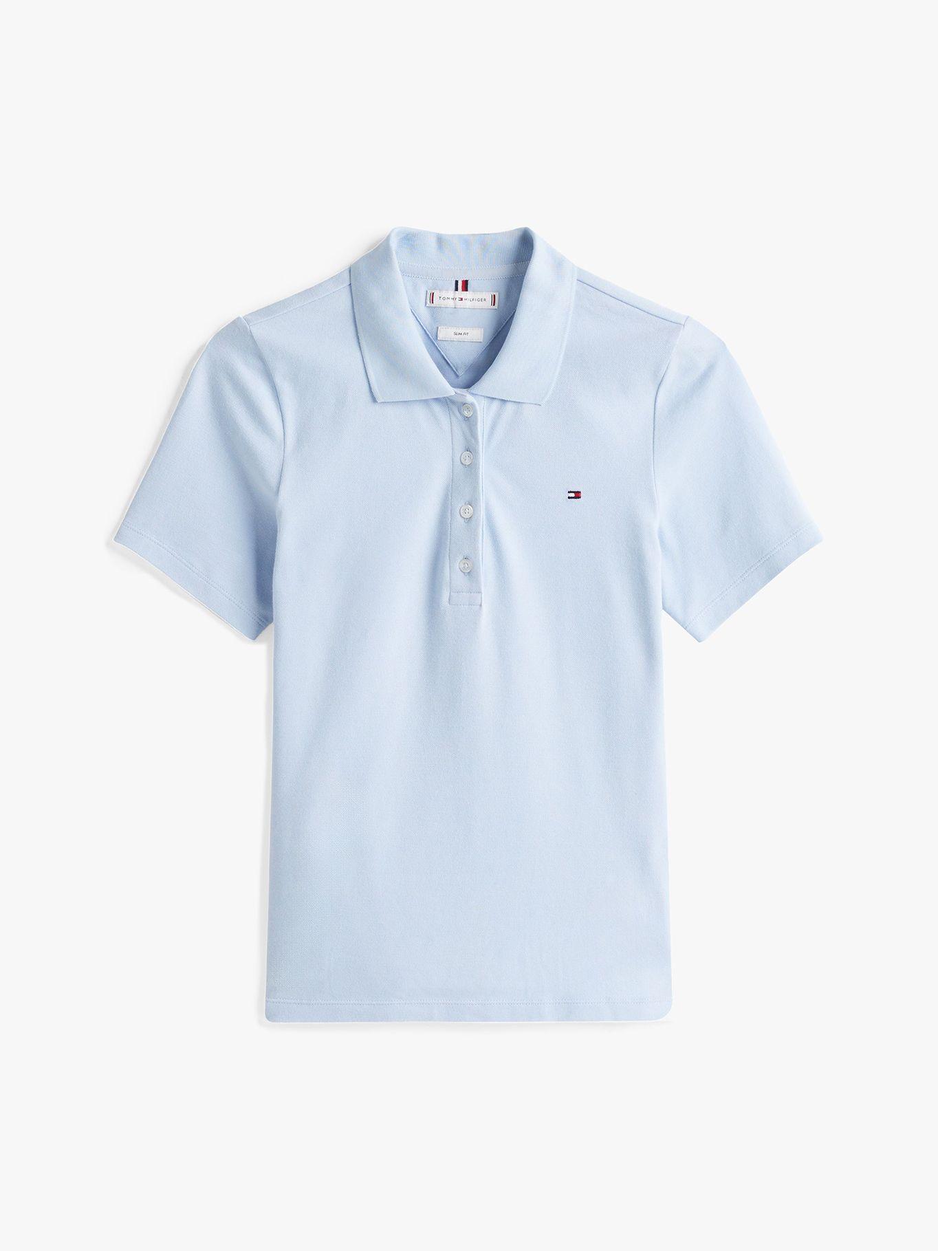 Polo 1985 Collection Slim C1O Celeste Tommy Hilfiger-4