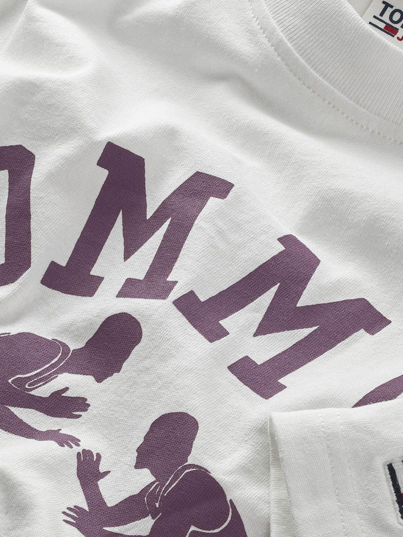 Polera Relaxed Wrestling Vintage Blanco Tommy Hilfiger-2