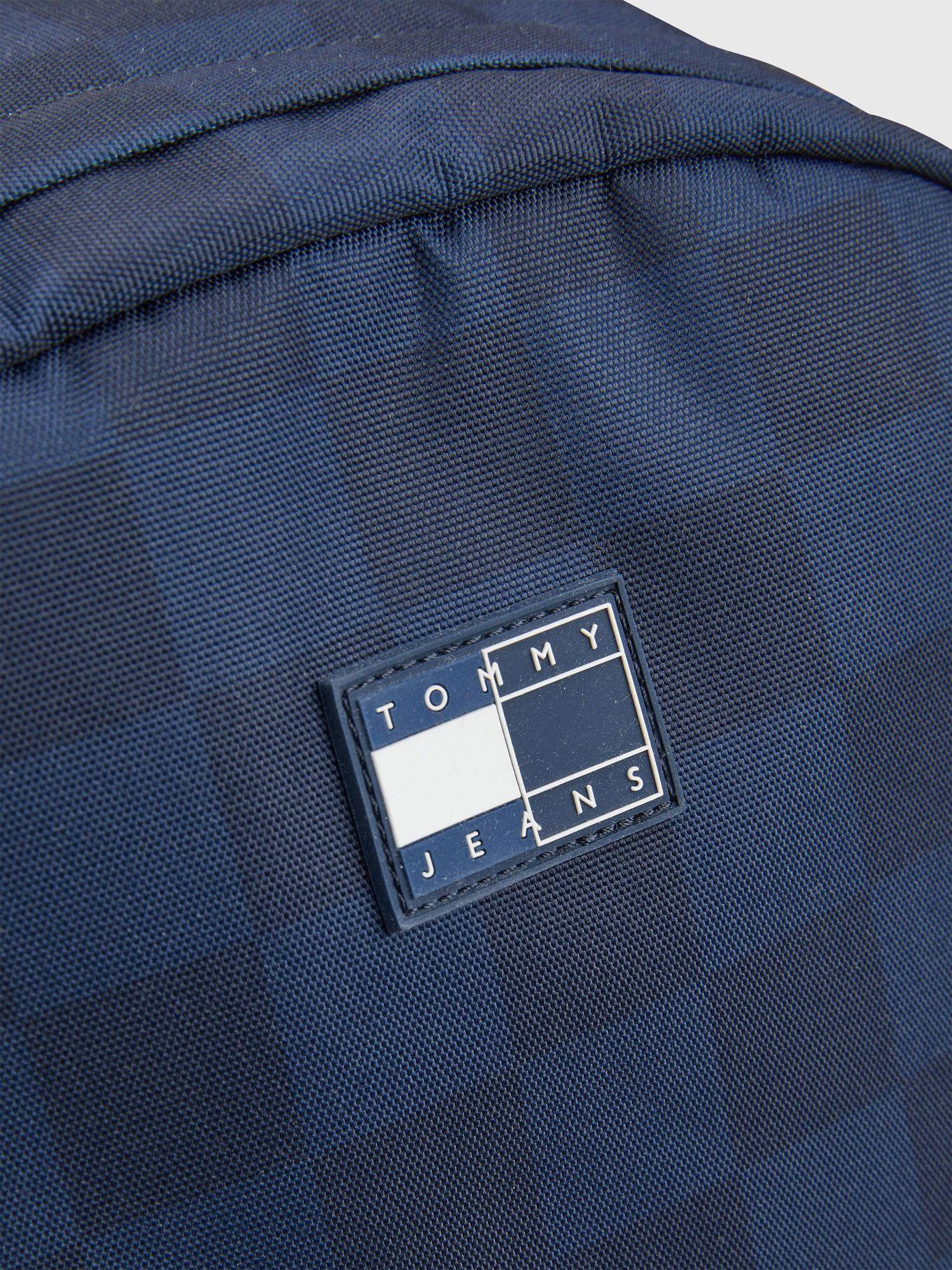 Mochila College Checkerboard Azul Tommy Hilfiger-3
