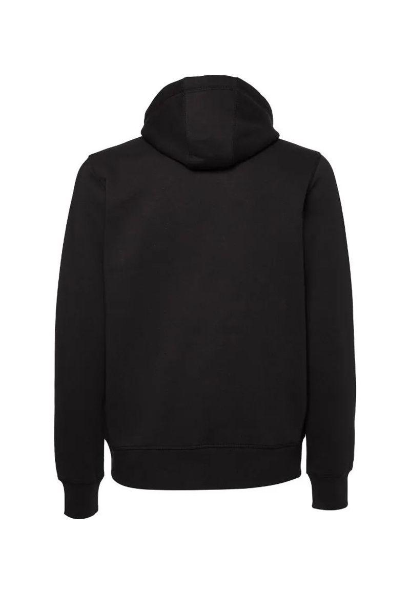 Polerón Hoodie Logo Y Cierre Negro Tommy Hilfiger-4