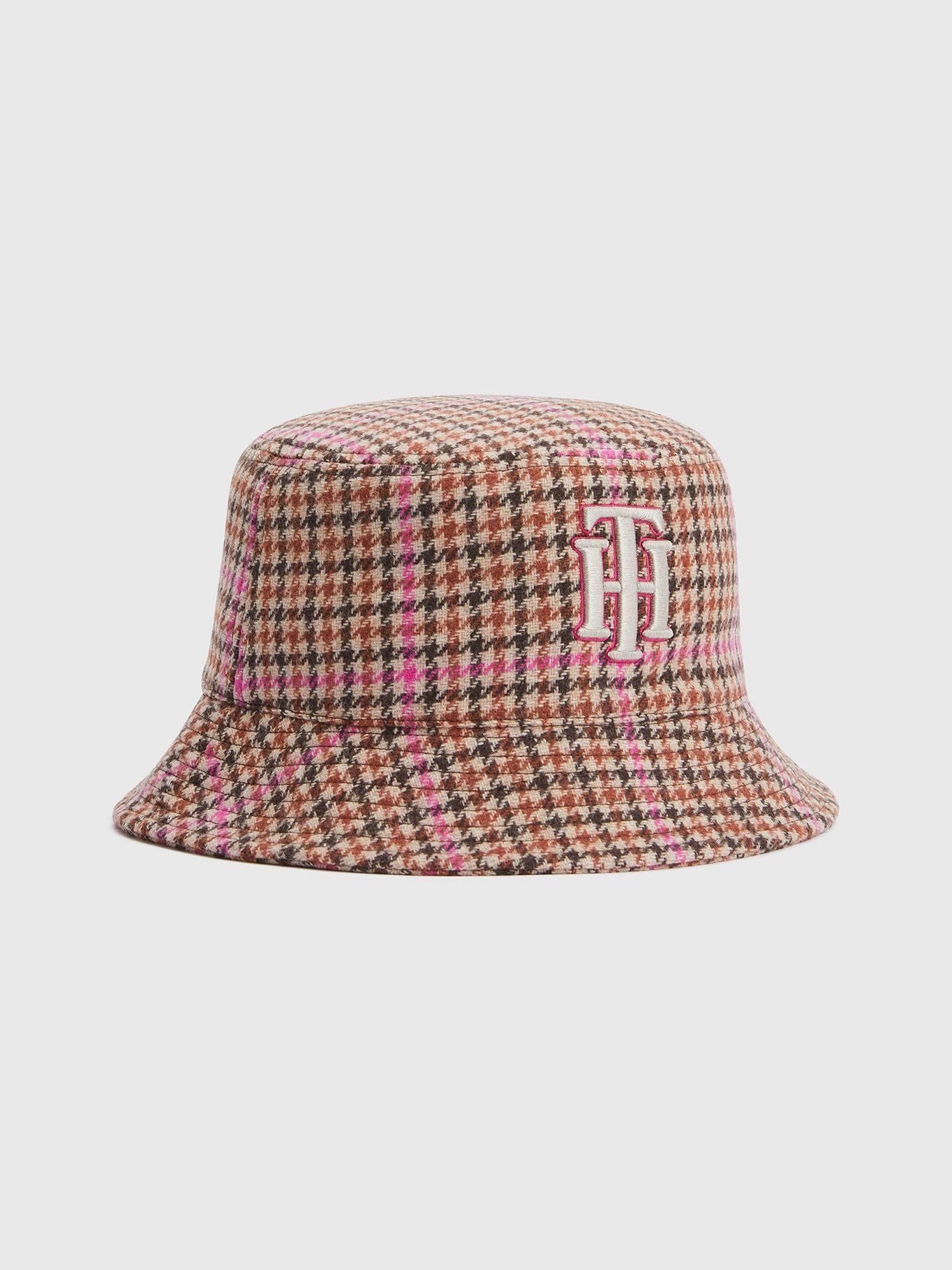 Gorro Bucket Prepy Monogram Beige Tommy Hilfiger-0