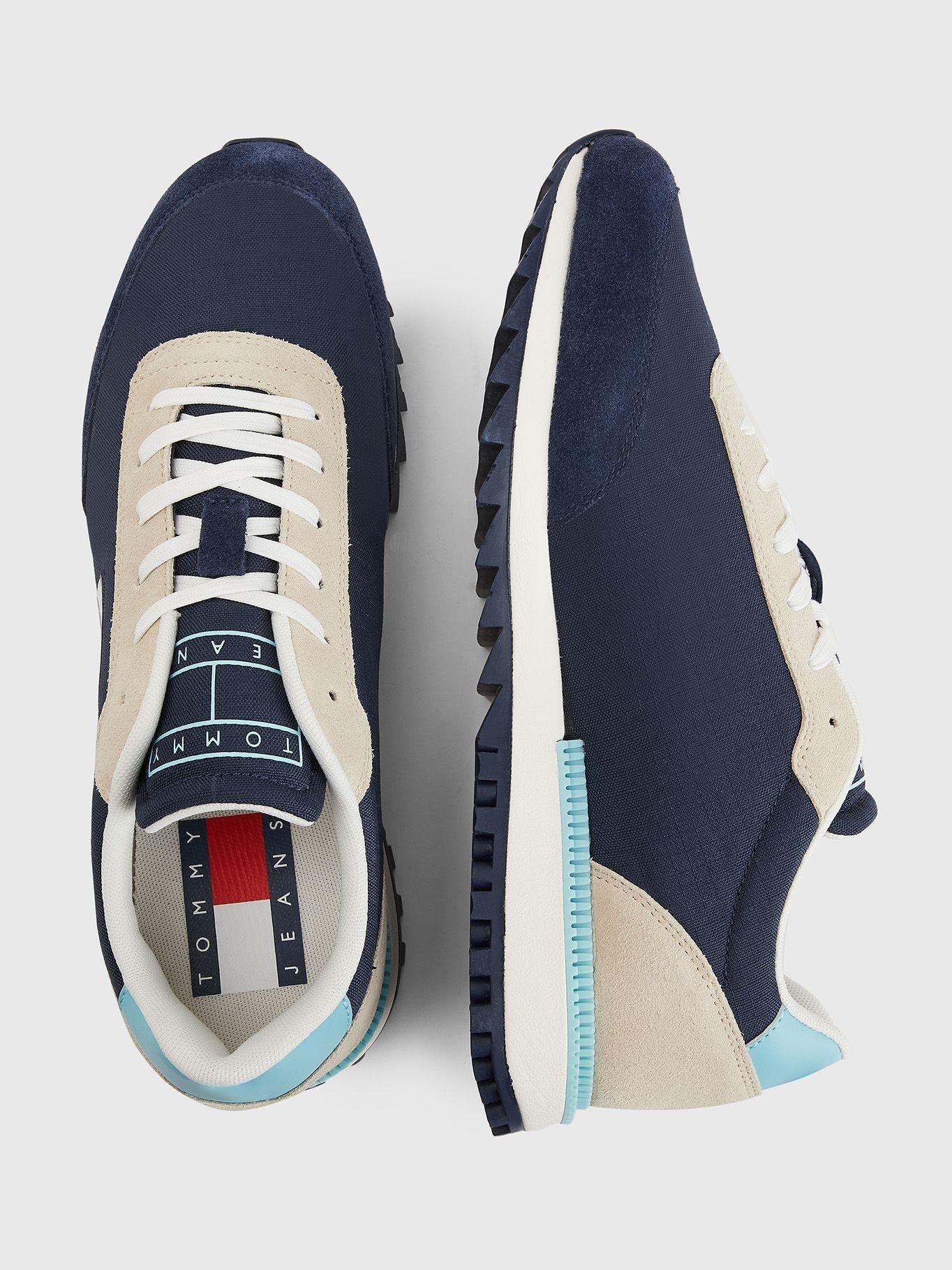 Zapatillas Retro Con Suela Dentada Azul Tommy jeans-1