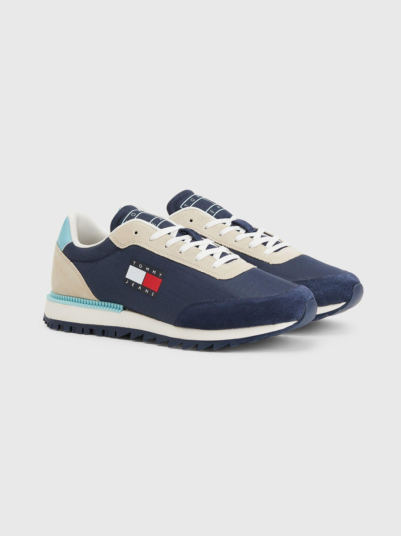 Zapatillas Retro Con Suela Dentada Azul Tommy jeans-0