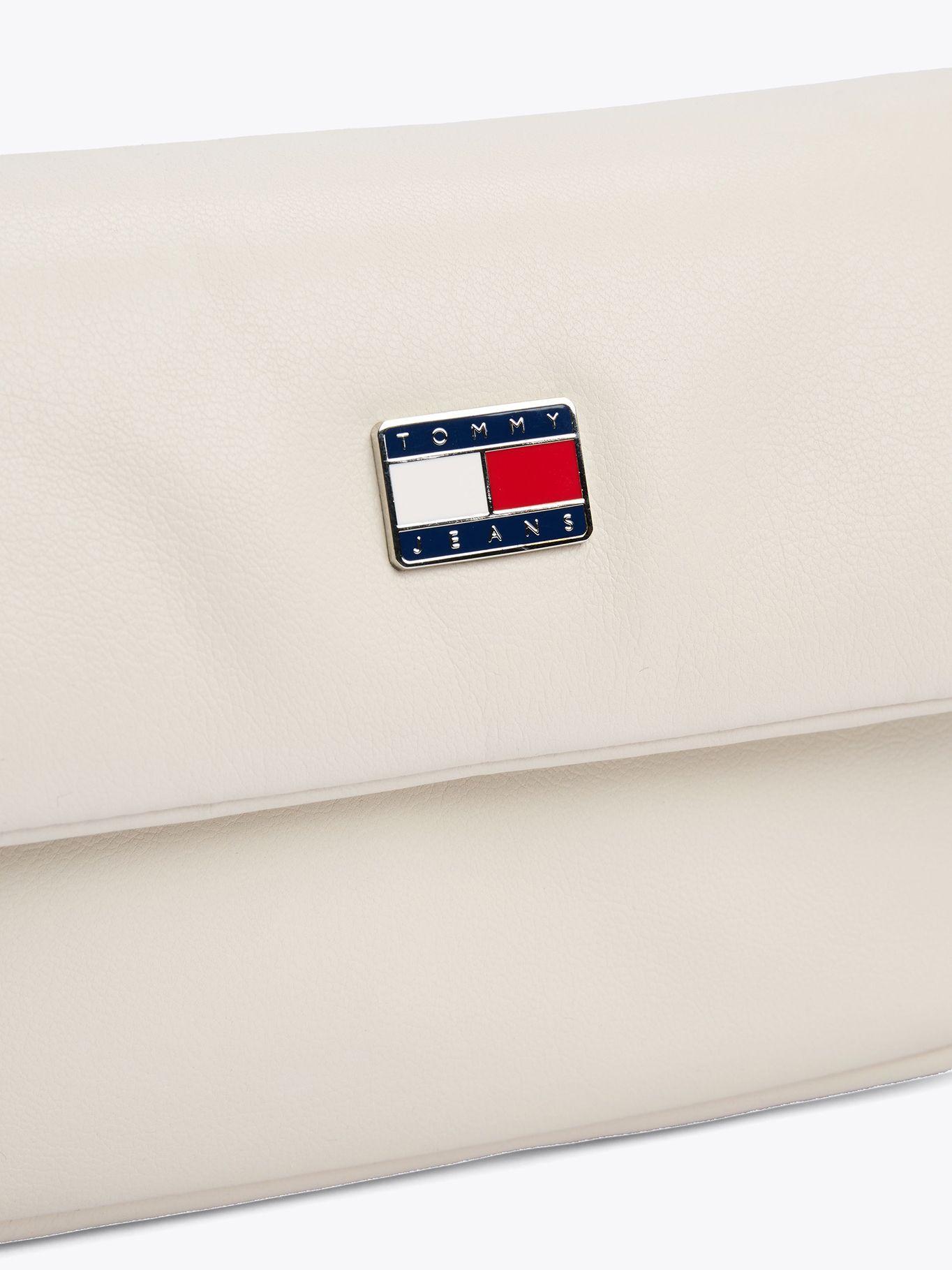 Bandolera Con Solapa Acolchada Beige Tommy Jeans-3