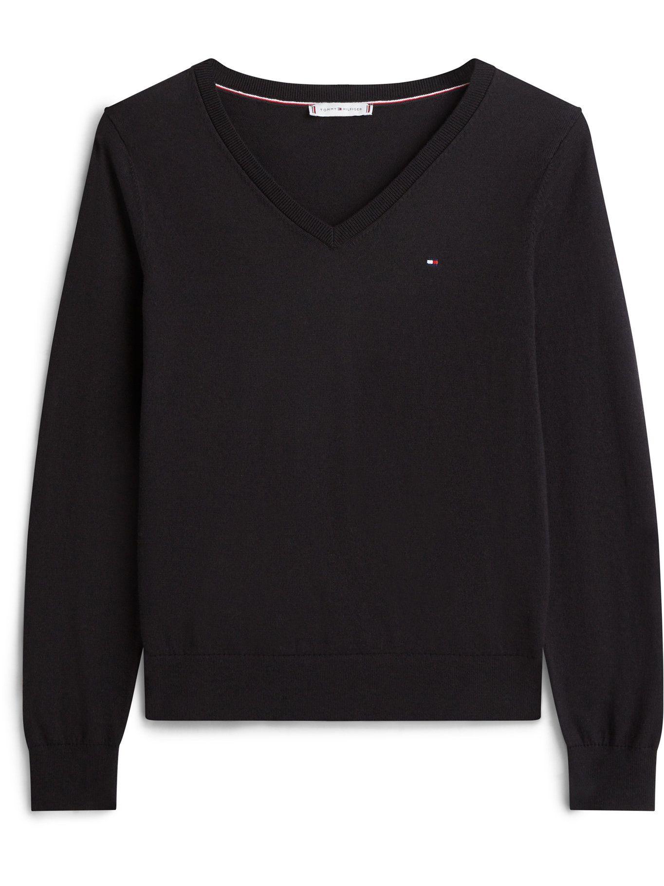 Sweater Con Diseño De Rayas Tommy Hilfiger Negro-3