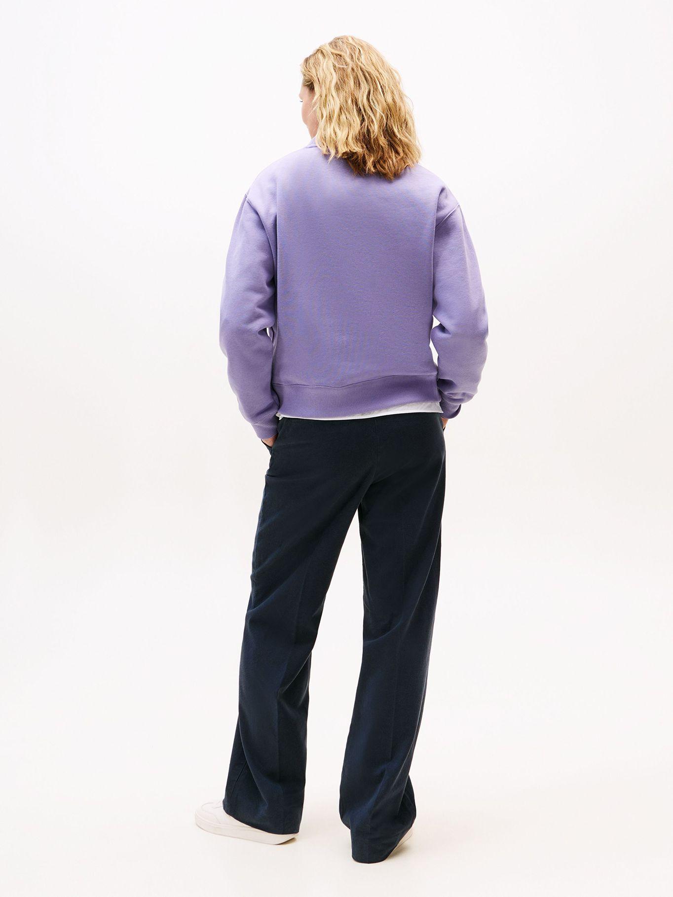 Polerón Modern Con Logo Lila Tommy Hilfiger-2