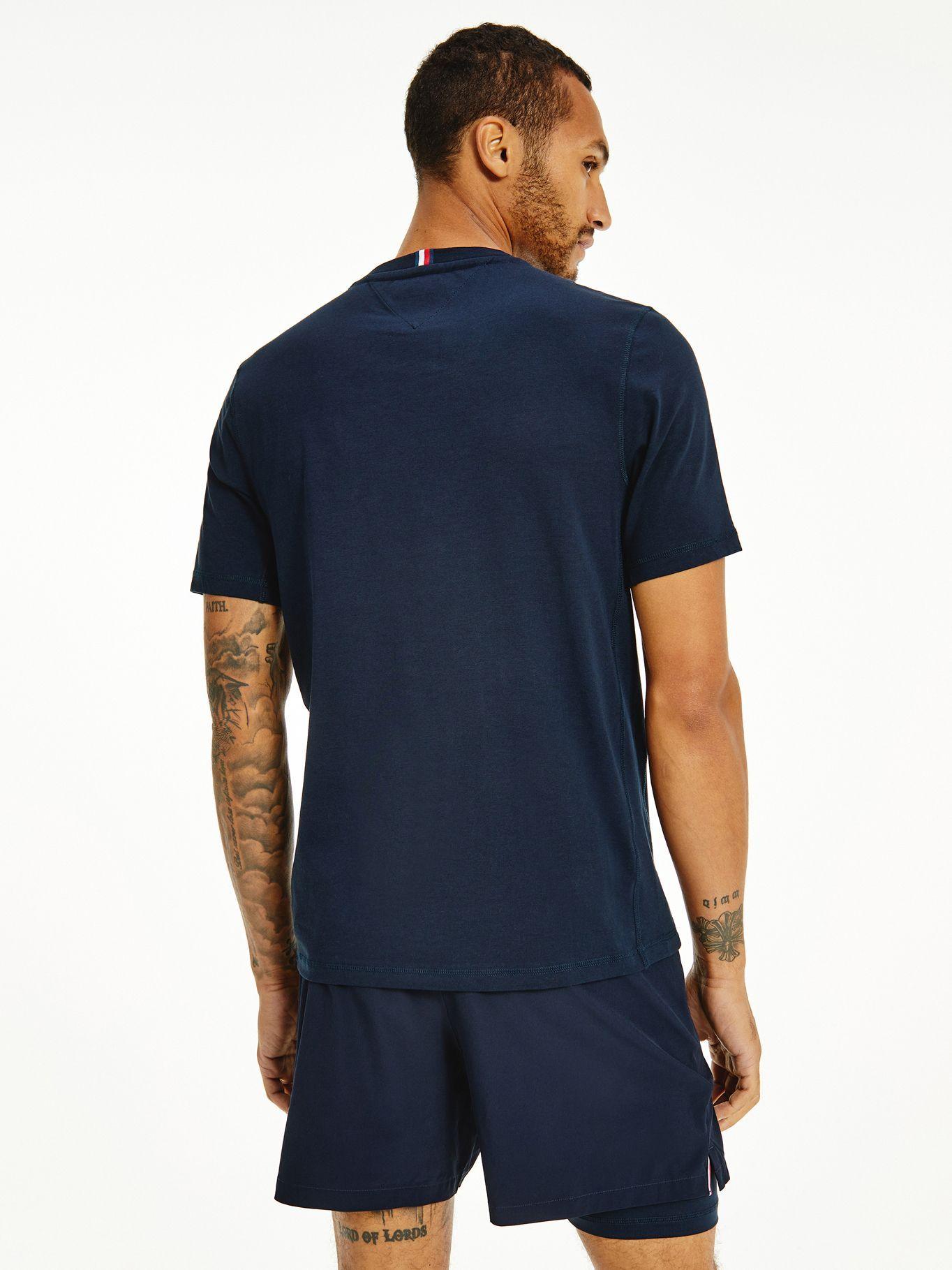 Polera Sport Th Cool Logo Azul Tommy Hilfiger-1