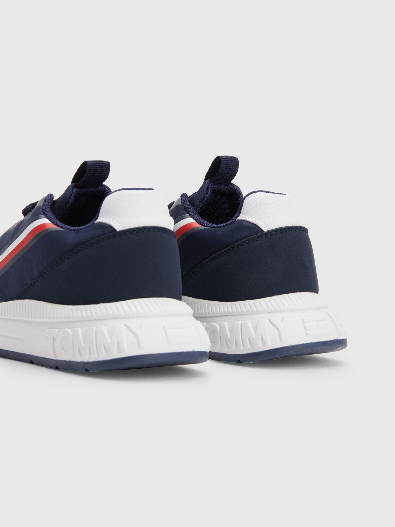 Zapatilla Deportiva Bassa Allaciata Azul Tommy Hilfiger-1