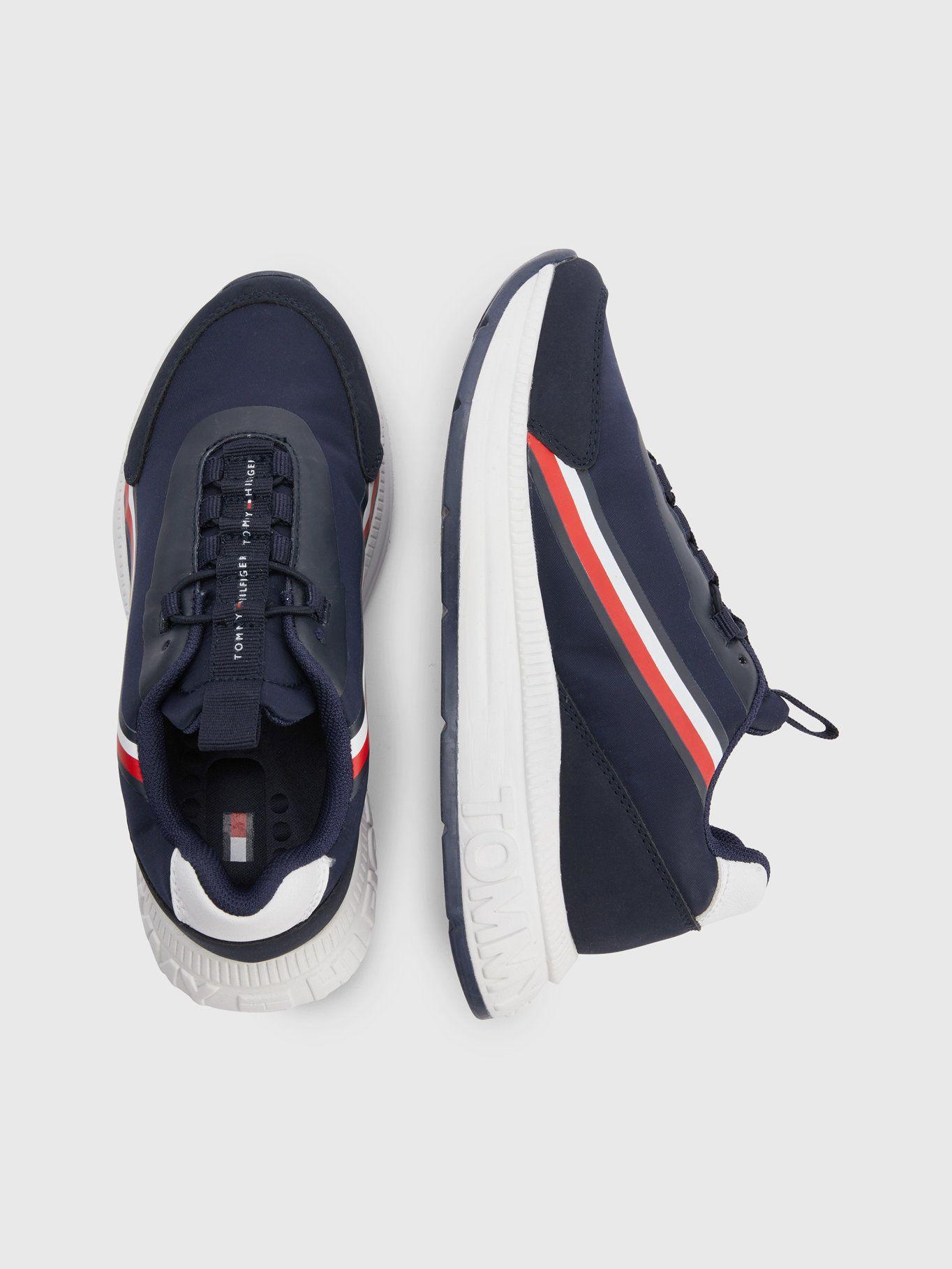Zapatilla Deportiva Bassa Allaciata Azul Tommy Hilfiger-2