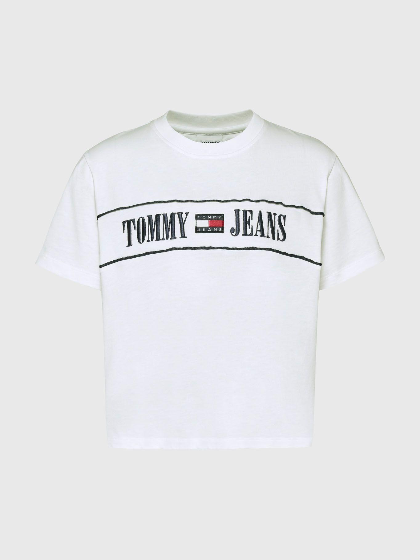 Polera Archive Con Logo Blanco Tommy Jeans-4