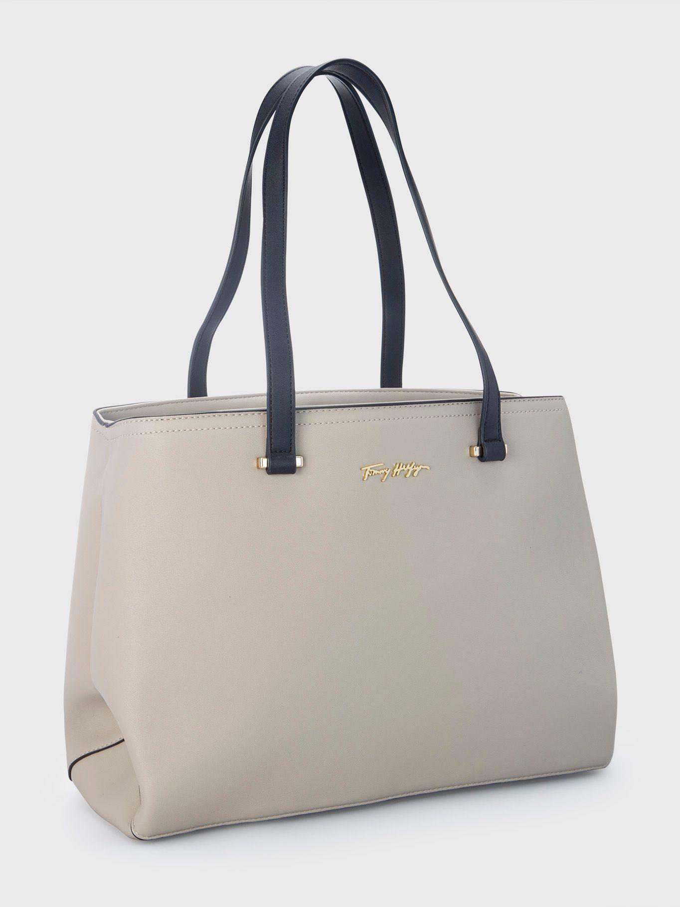 Bolso Tote Pouch Serena Blanco Tommy Hilfiger-1