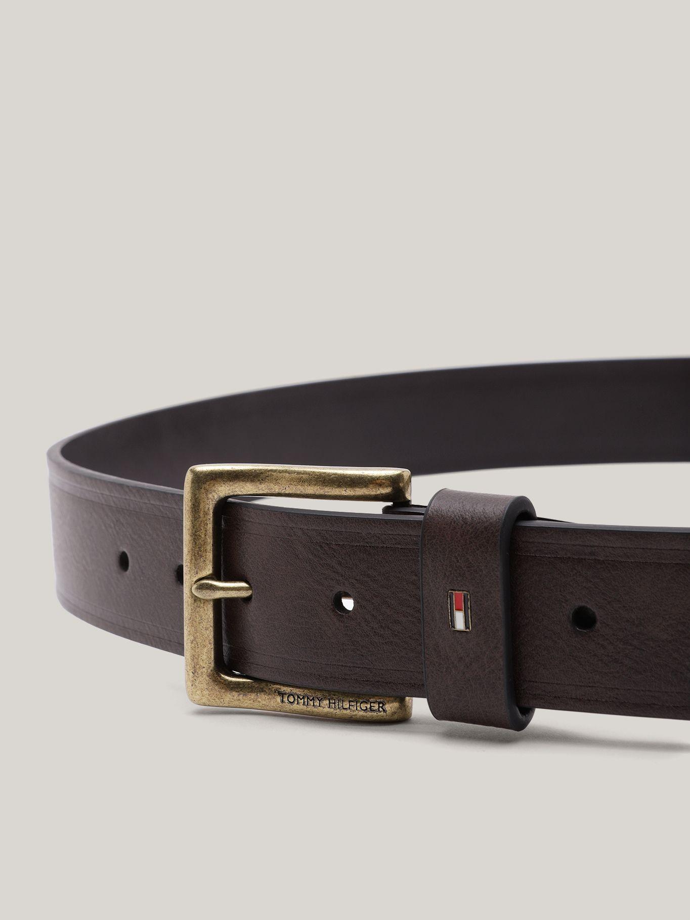Cinturón Casual C Logo Café Tommy Hilfiger-2