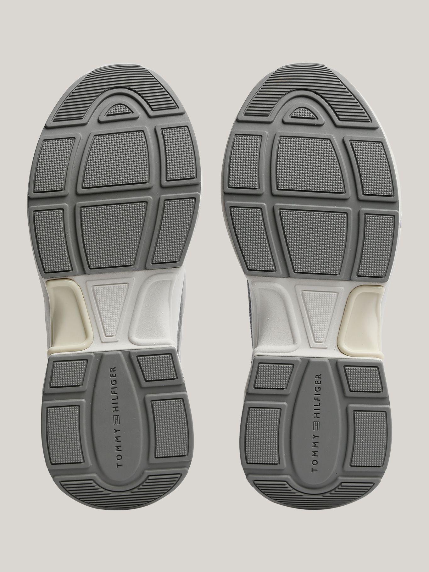 Zapatillas De Cuero Chunky Dressy Gris Tommy Hilfiger-3