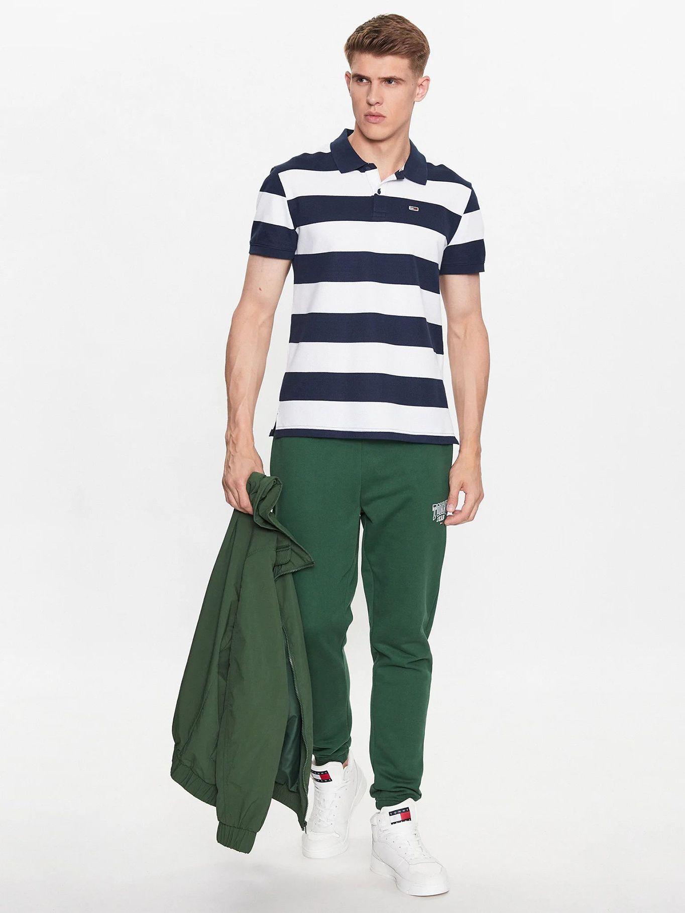 Joggers Graphic Slim Fit Con Logo Verde Tommy Jeans-1