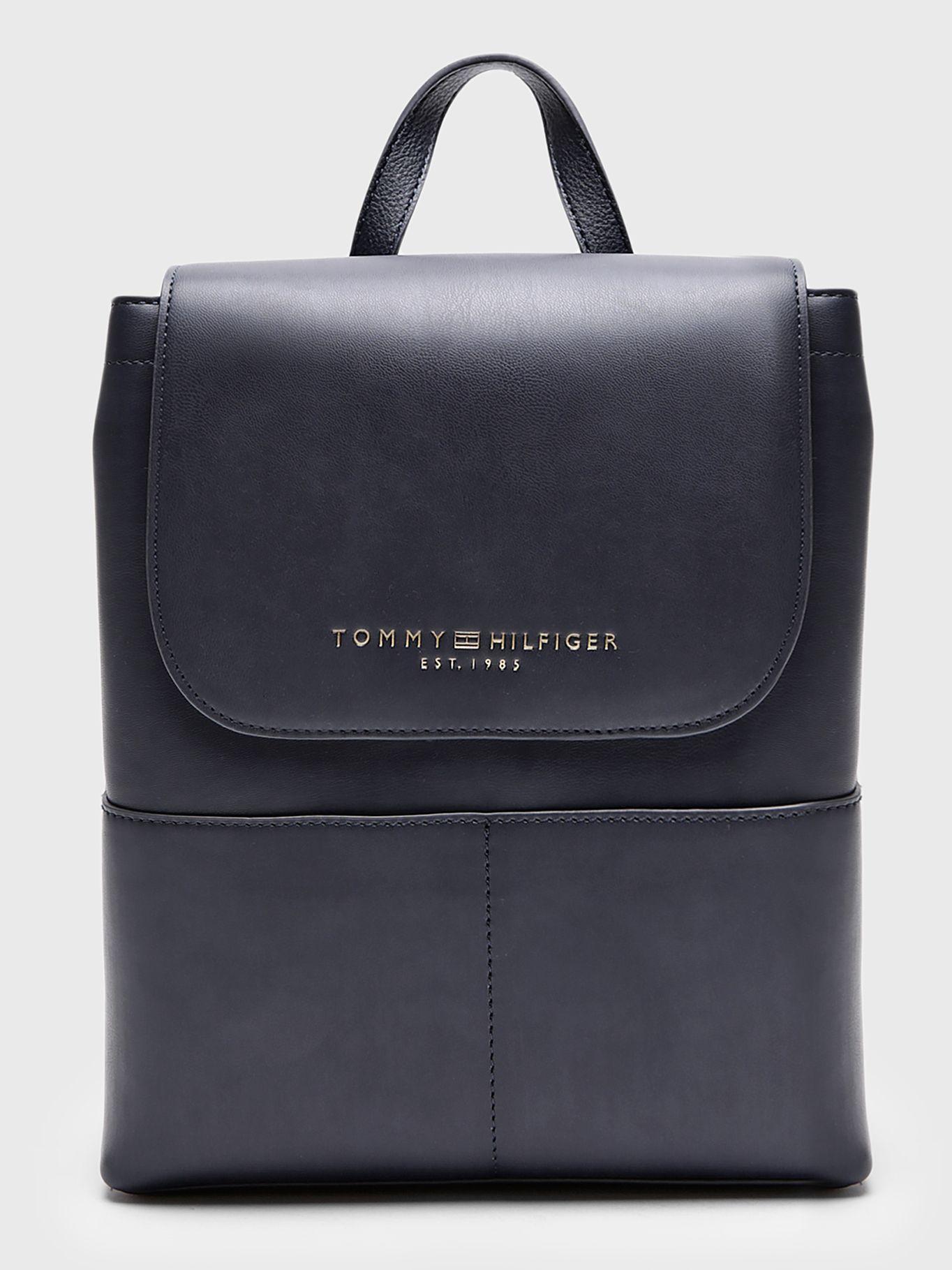 Mochila Fawn Con Solapa Azul Tommy Hilfiger-0