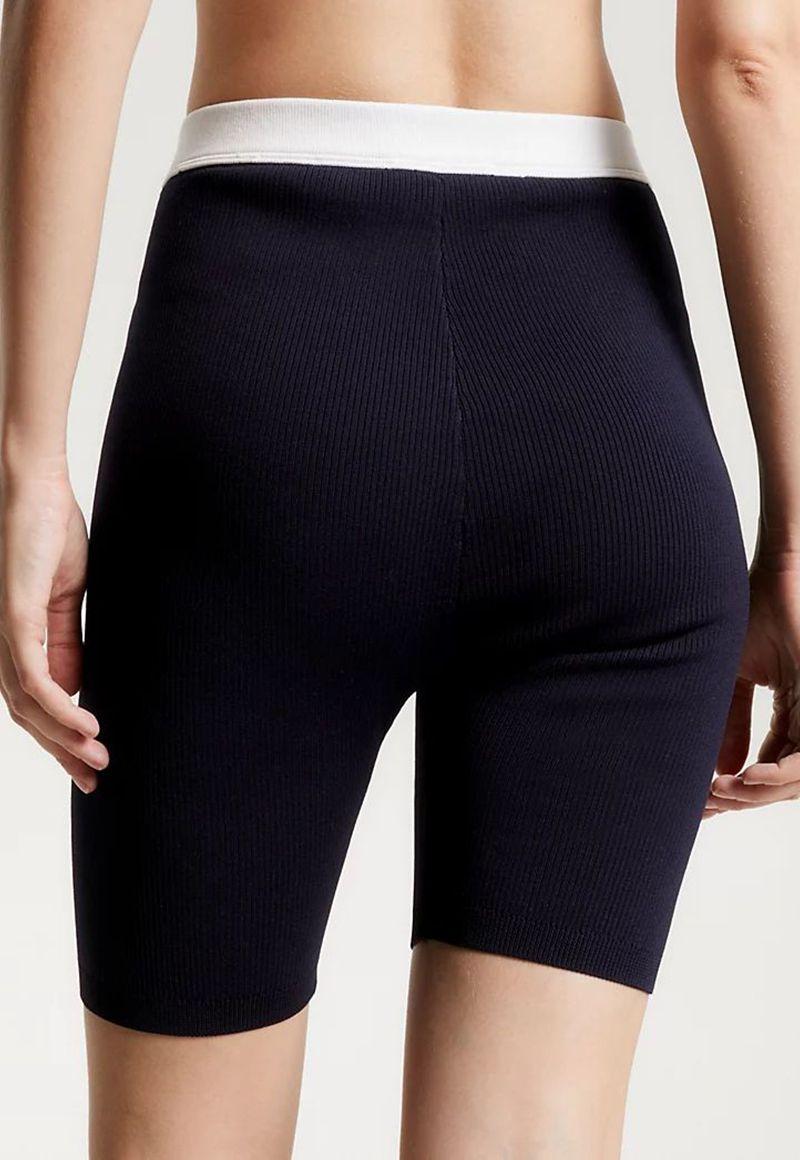 Calzas Ajustadas Con Logo Azul Tommy Hilfiger-3