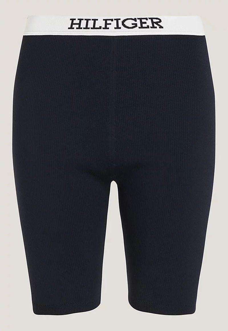 Calzas Ajustadas Con Logo Azul Tommy Hilfiger-4