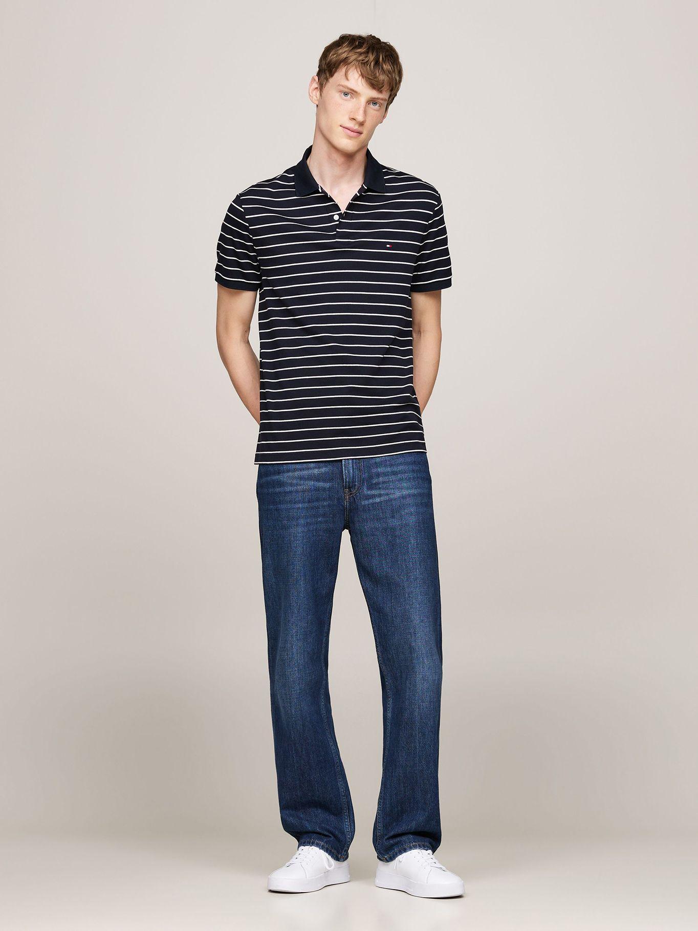 Polo Essential Liquid Cotton 0A5 Azul Tommy Hilfiger-1