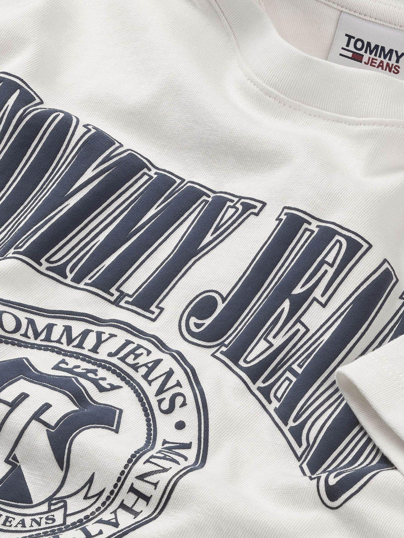 Polera Relaxed Logo Varsity Blanco Tommy Hilfiger-2