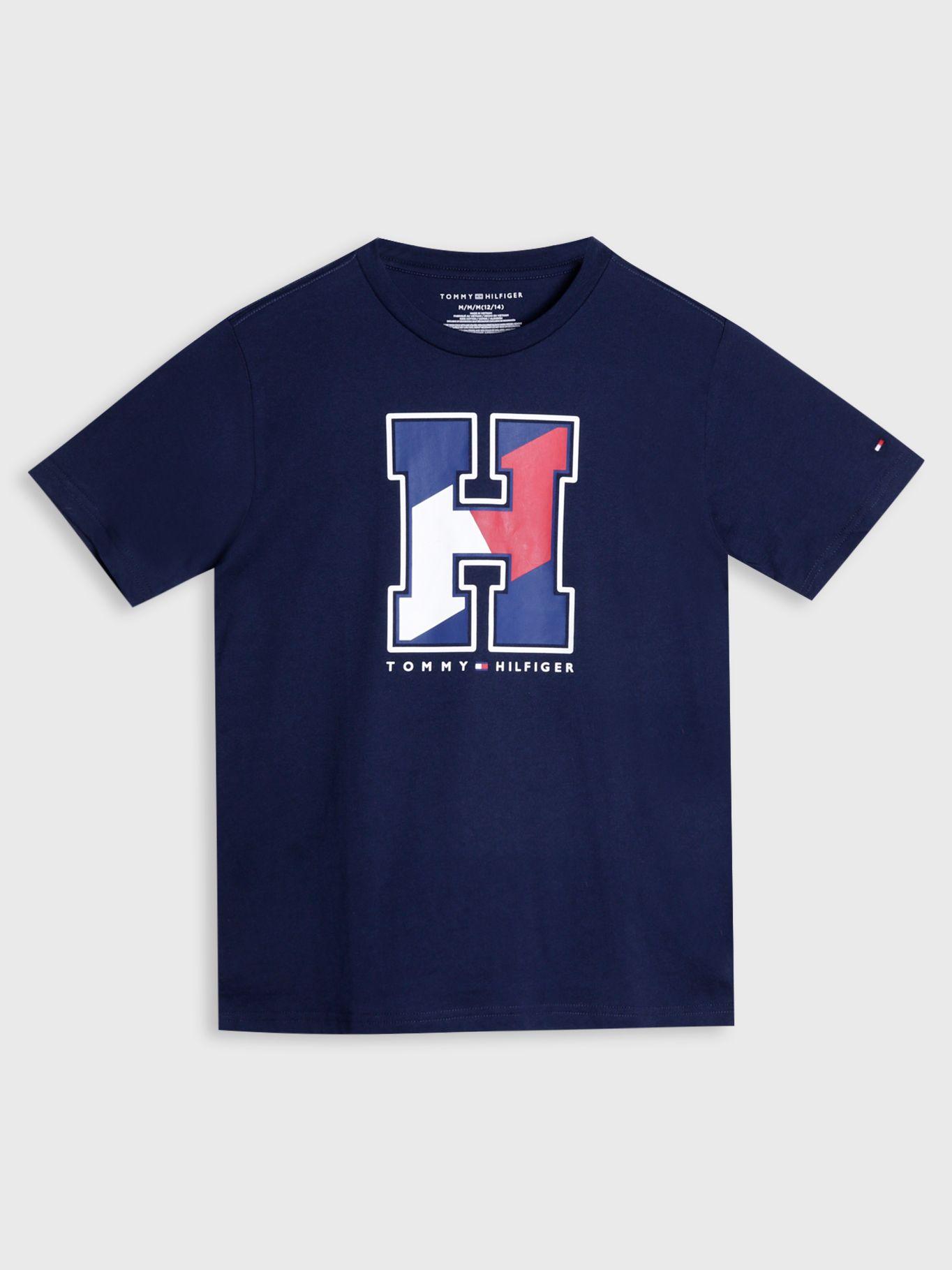 Polera Graphic Con Logo Azul Tommy Hilfiger-0
