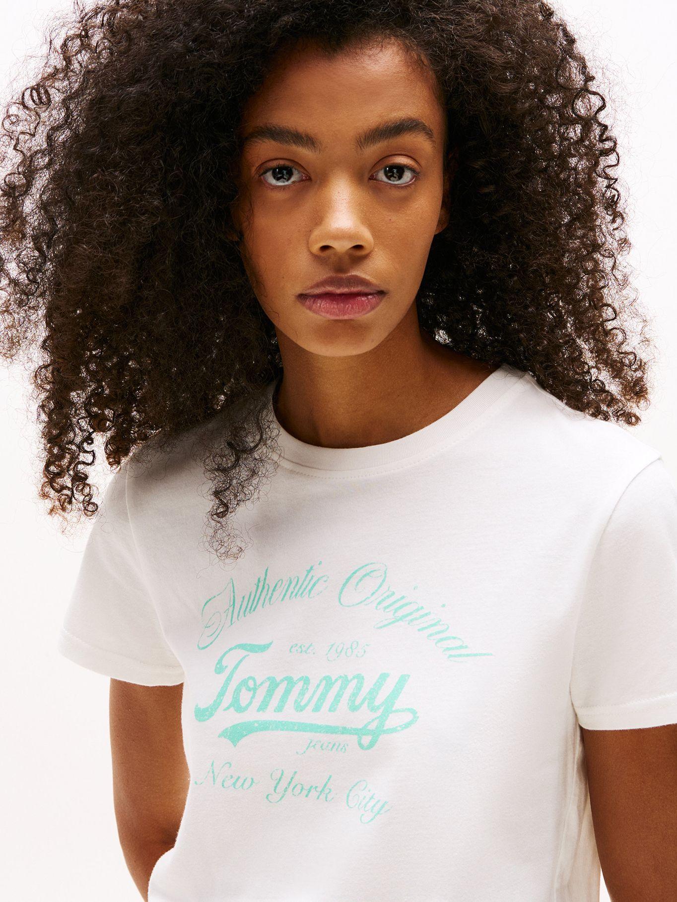 Polera Essential  Corte Regular Blanco YBL Tommy Jeans-3