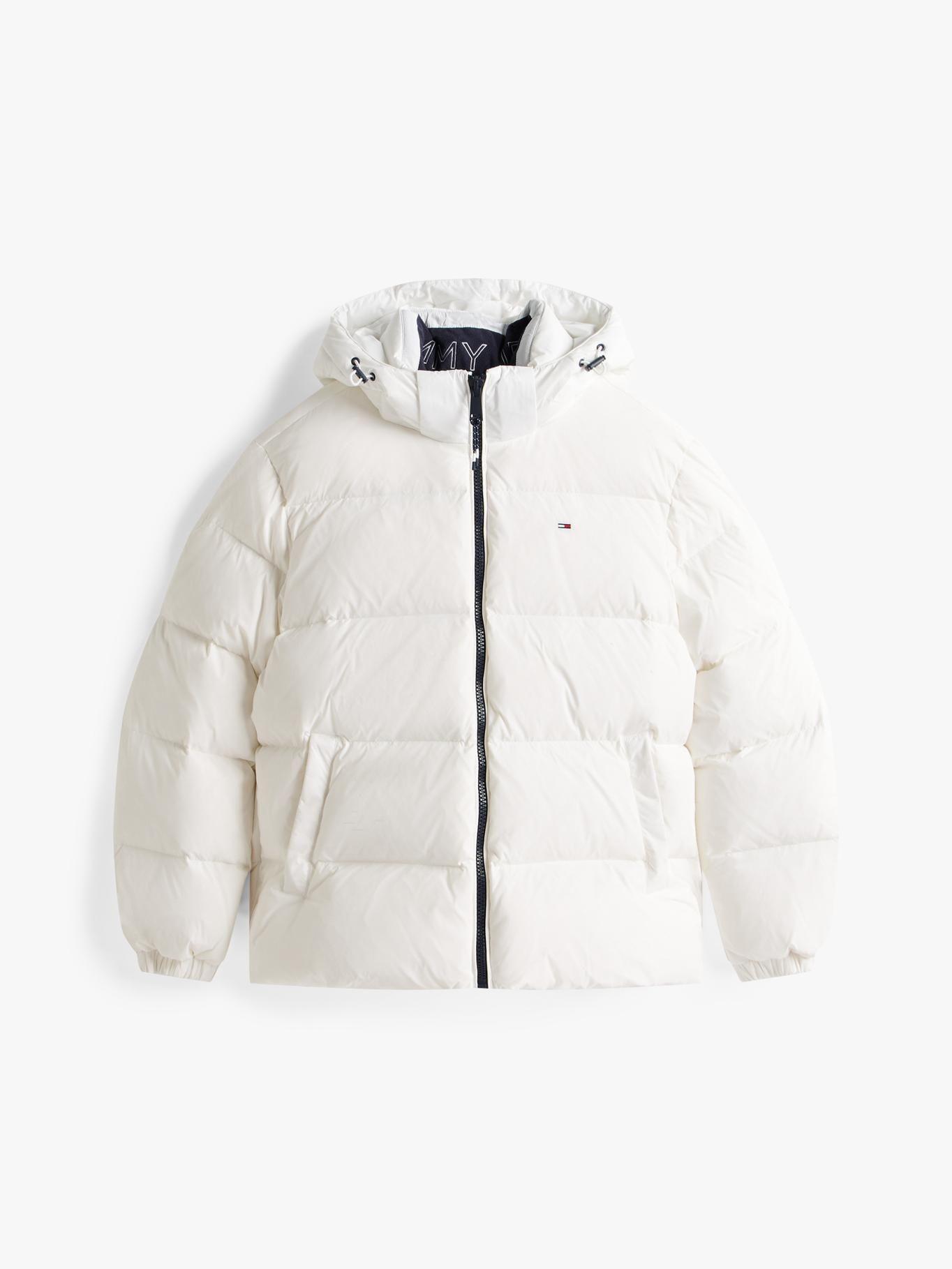 Parka Essential Acolchada Con Gorro Blanco Tommy Jeans-5