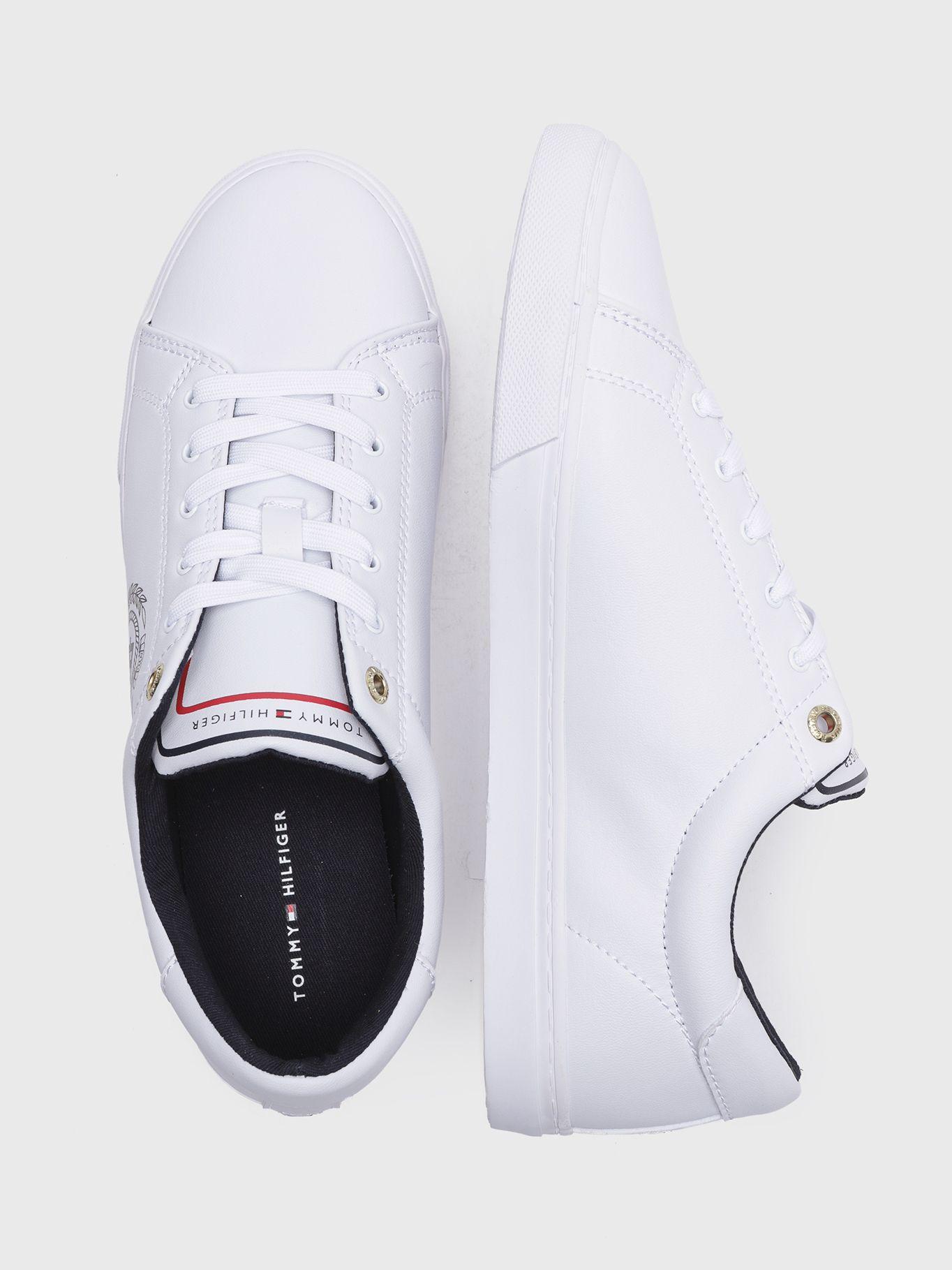 Zapatillas Con Logo Circular Blanco Tommy Hilfiger-3